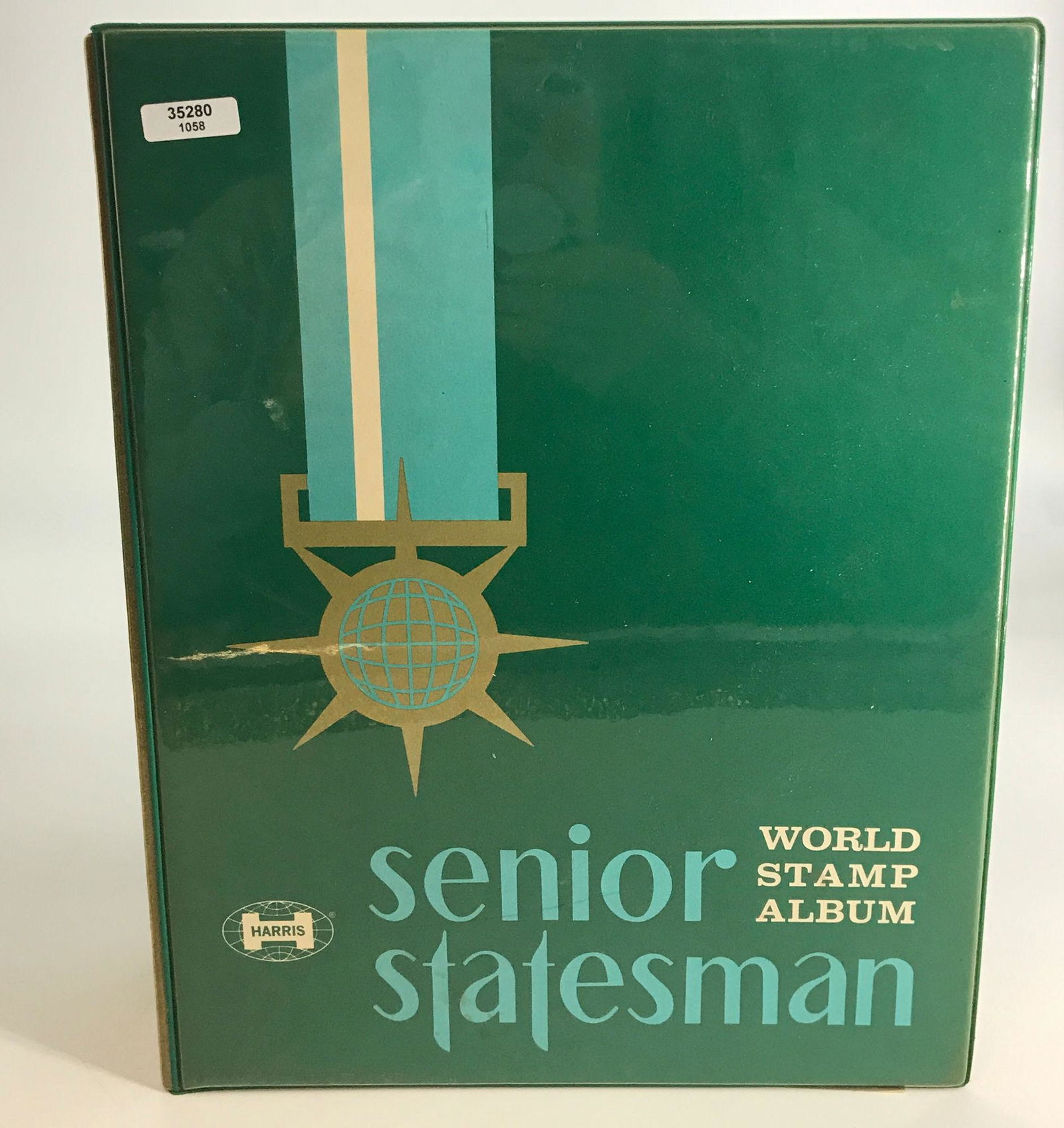 SENIOR STATESMAN WORLD STAMP ALBUM (1 of 10)