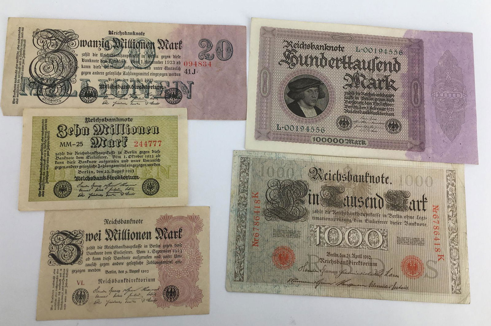 GERMAN PAPER MONEY (1 of 4)