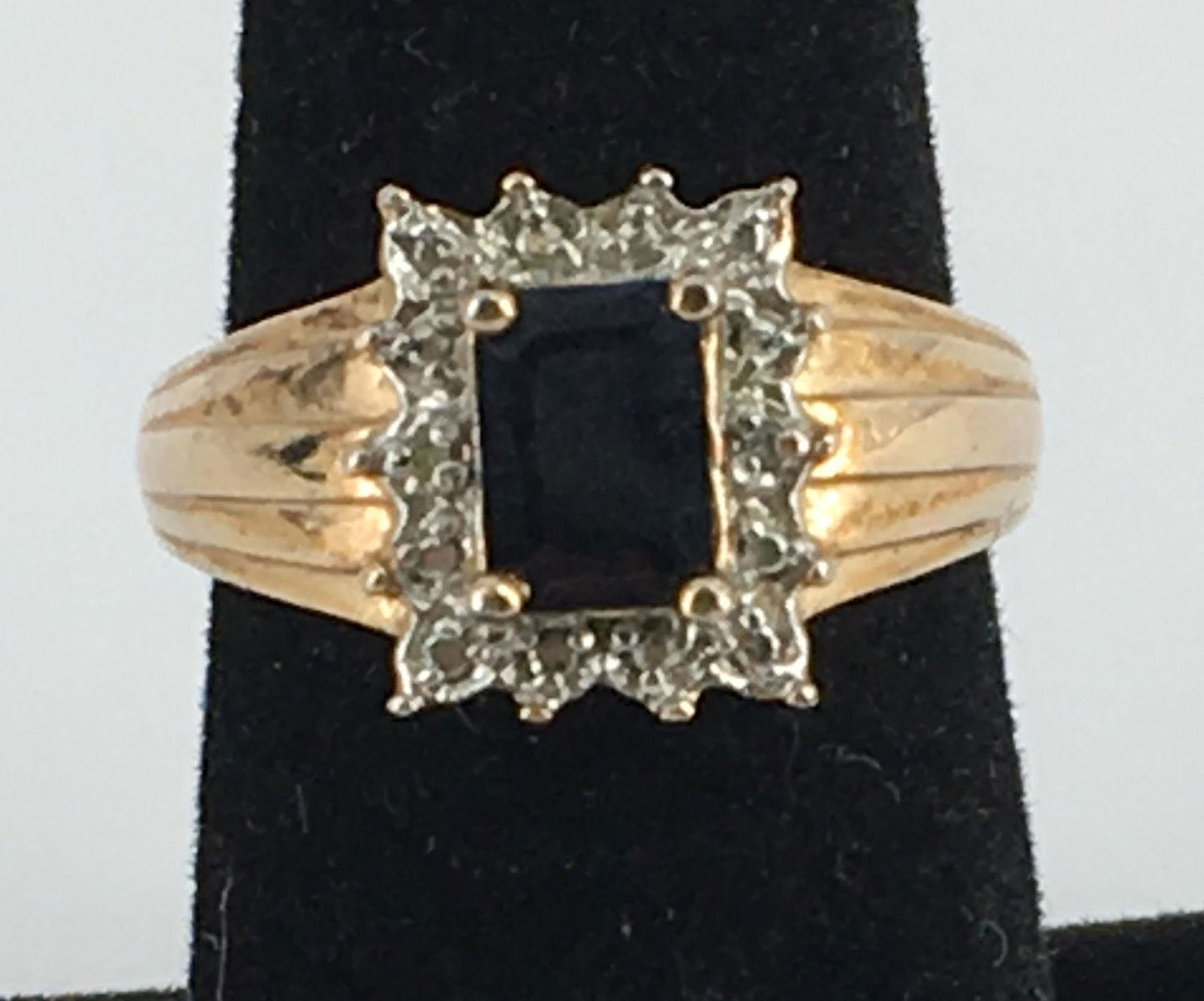 VERMEIL & GEMSTONE FASHION RING (1 of 4)
