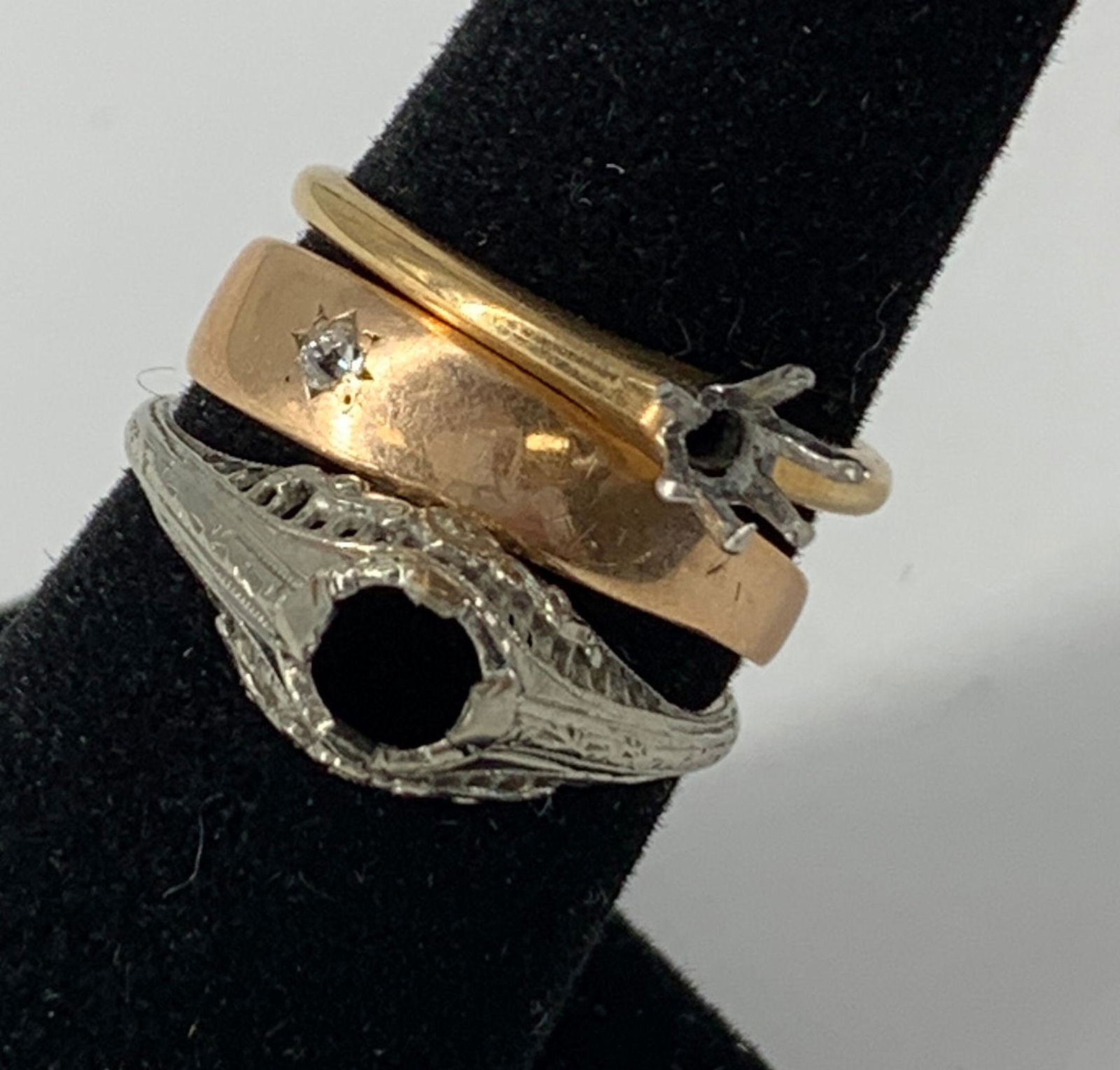 THREE FINE RINGS (1 of 8)