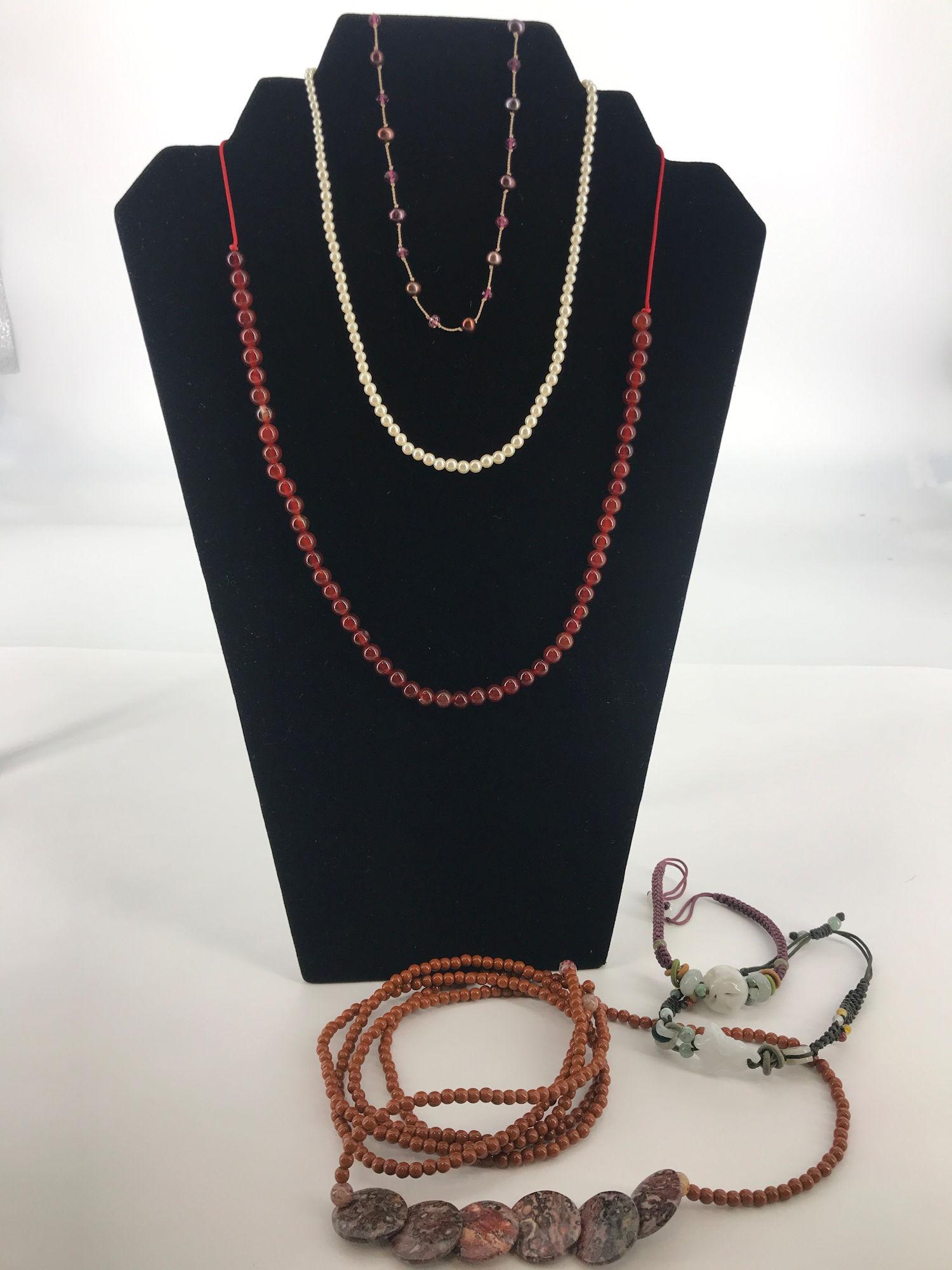 ASSORTED SEMI PRECIOUS STONE ACCESSORIES (1 of 3)