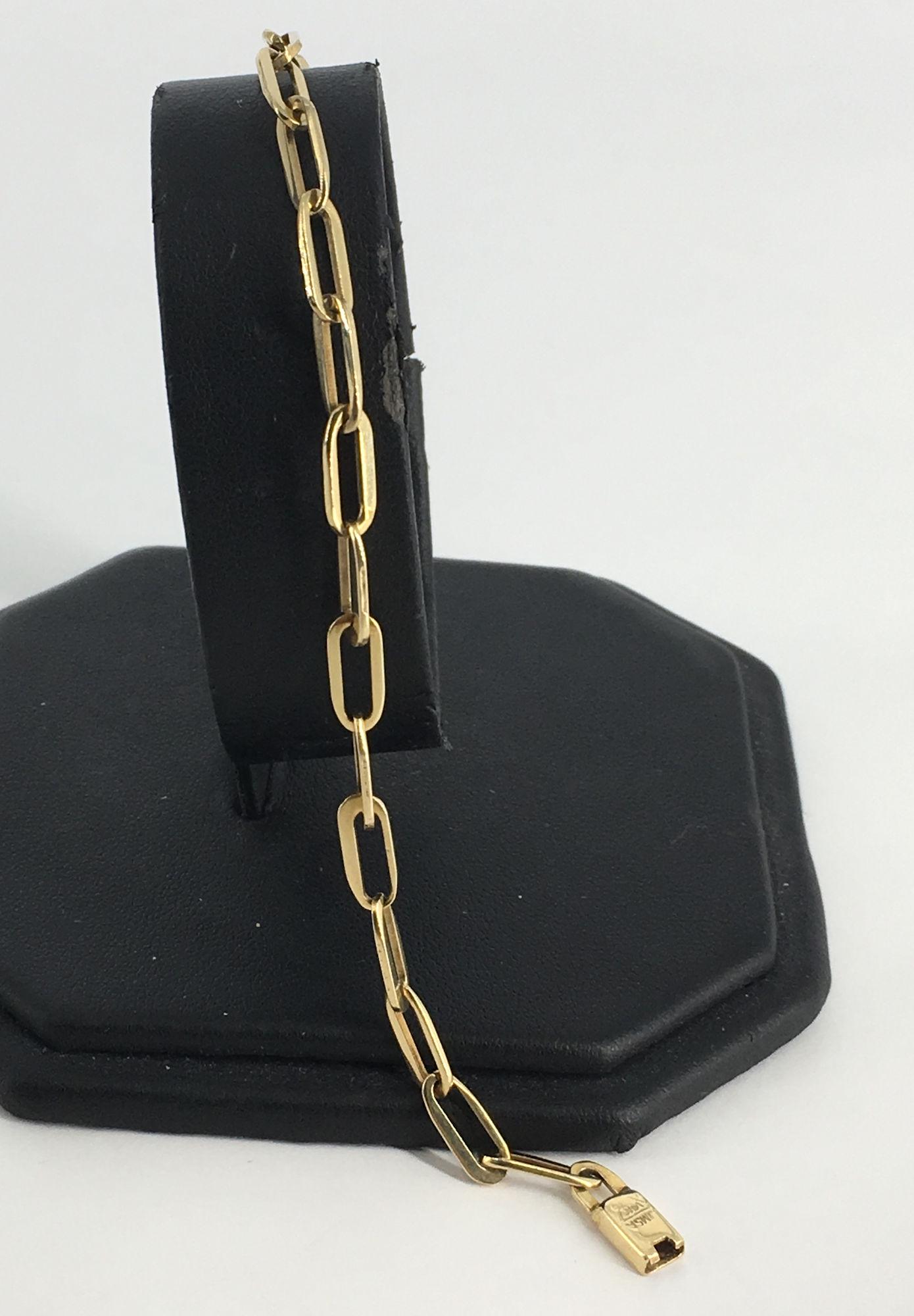 14KT YELLOW GOLD BRACELET (1 of 4)