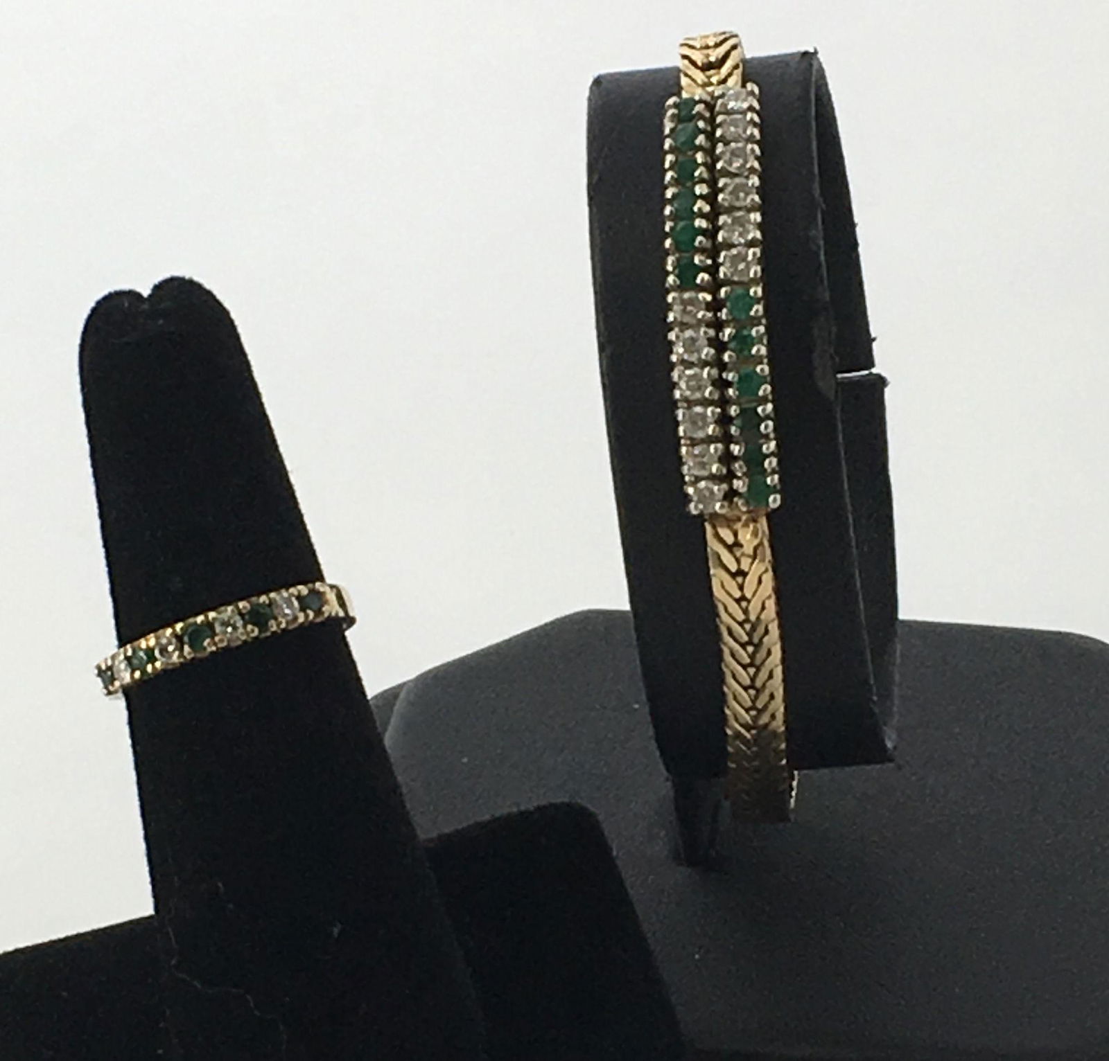 14KT YELLOW GOLD JEWELRY SET (1 of 6)