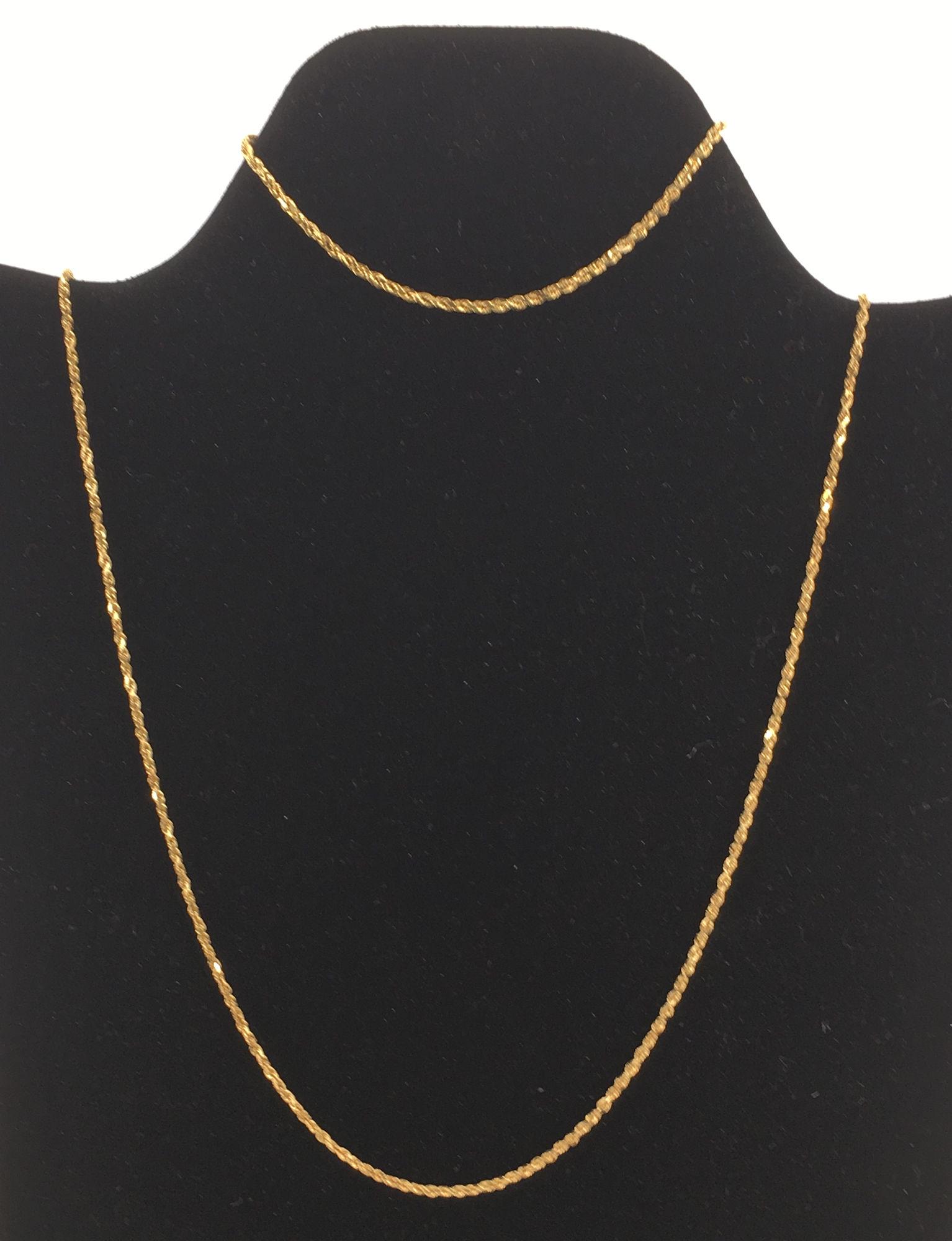 14KT YELLOW GOLD JEWELRY SET (1 of 2)
