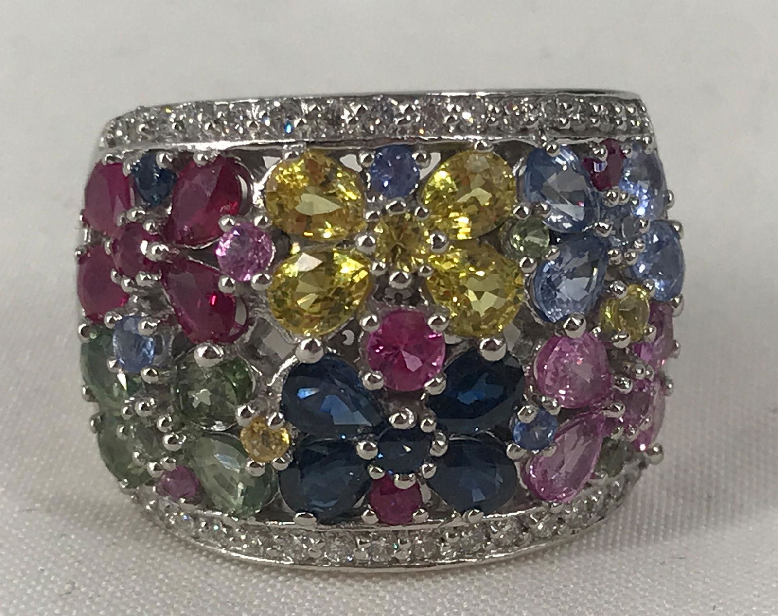 14K WHITE GOLD FASHION RING (1 of 4)