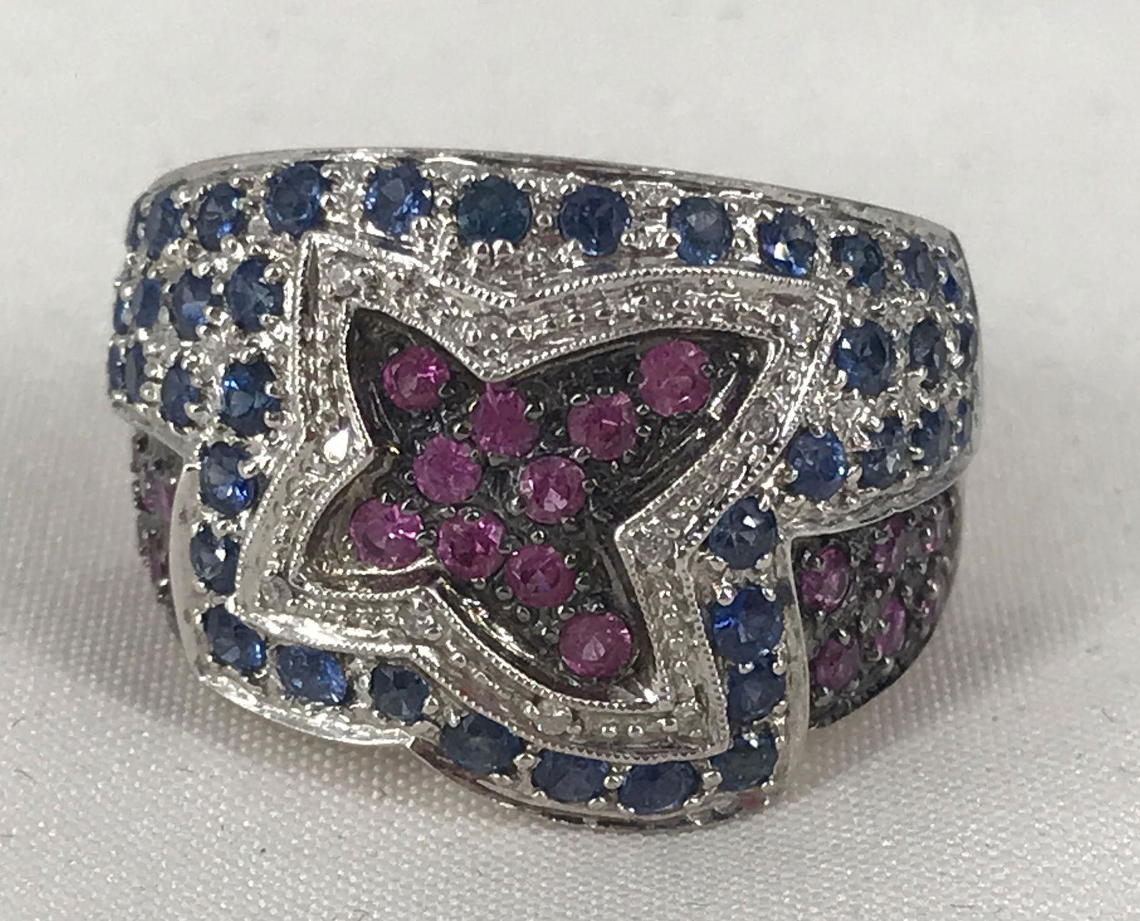 14K WHITE GOLD FASHION RING (1 of 4)