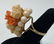 STUNNING VINTAGE 14KT YELLOW GOLD AND CORAL RING - 2