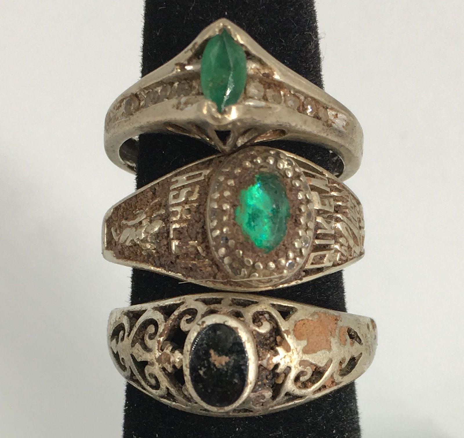 LOT OF THREE RINGS (1 of 1)