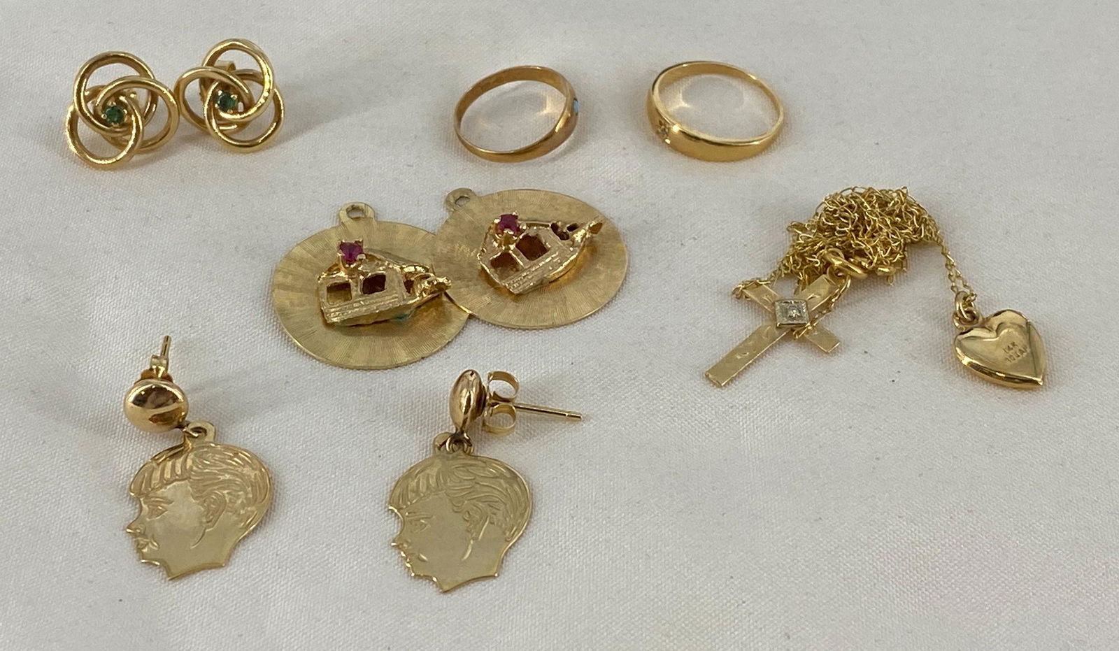 14KT YELLOW GOLD ACCESSORIES (1 of 6)