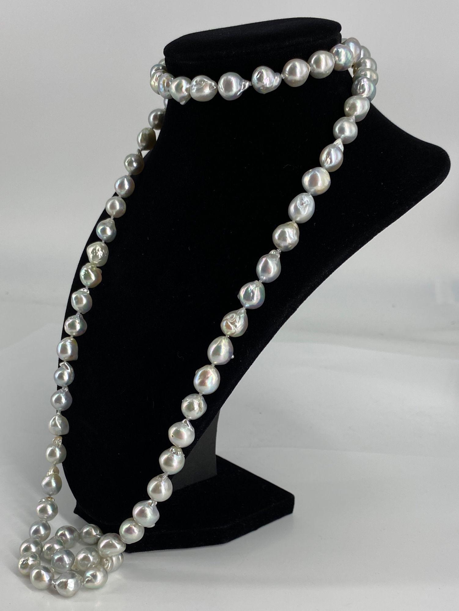 BAROQUE PEARL NECKLACE ~ APPROX (1 of 9)