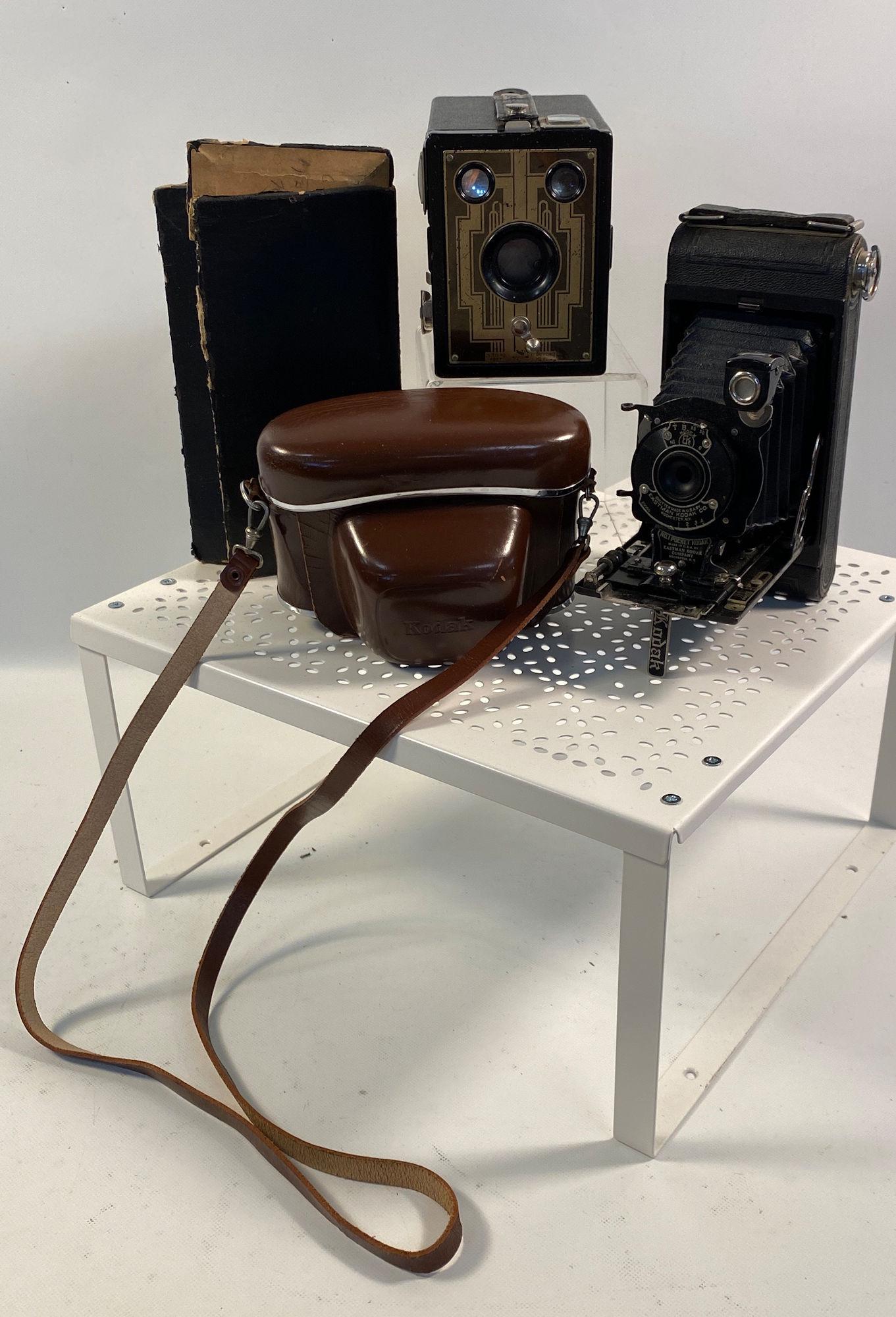 THREE VINTAGE CAMERAS (1 of 18)