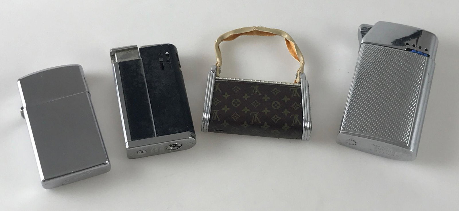 FOUR VINTAGE LIGHTERS (1 of 10)