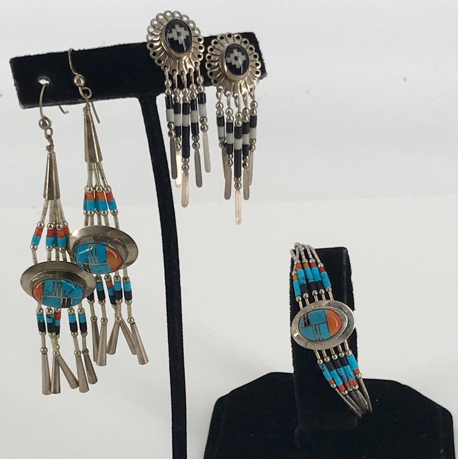STERLING SILVER SOUTHWESTERN STYLE ACCESSORIES (1 of 4)