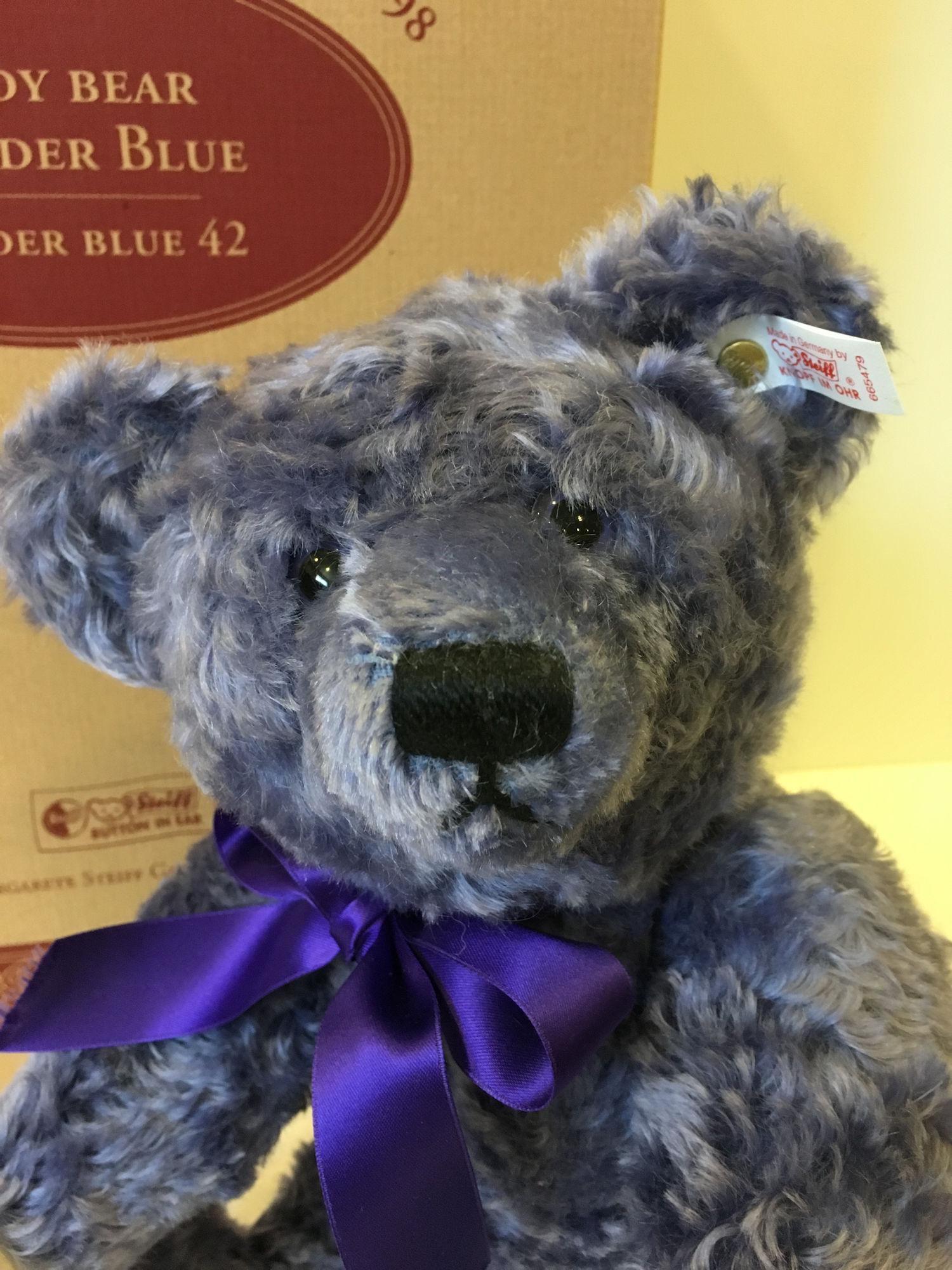 16" STEIFF 1998 NORTH AMERICA EXCLUSIVE "LAVENDER BLUE" (1 of 2)