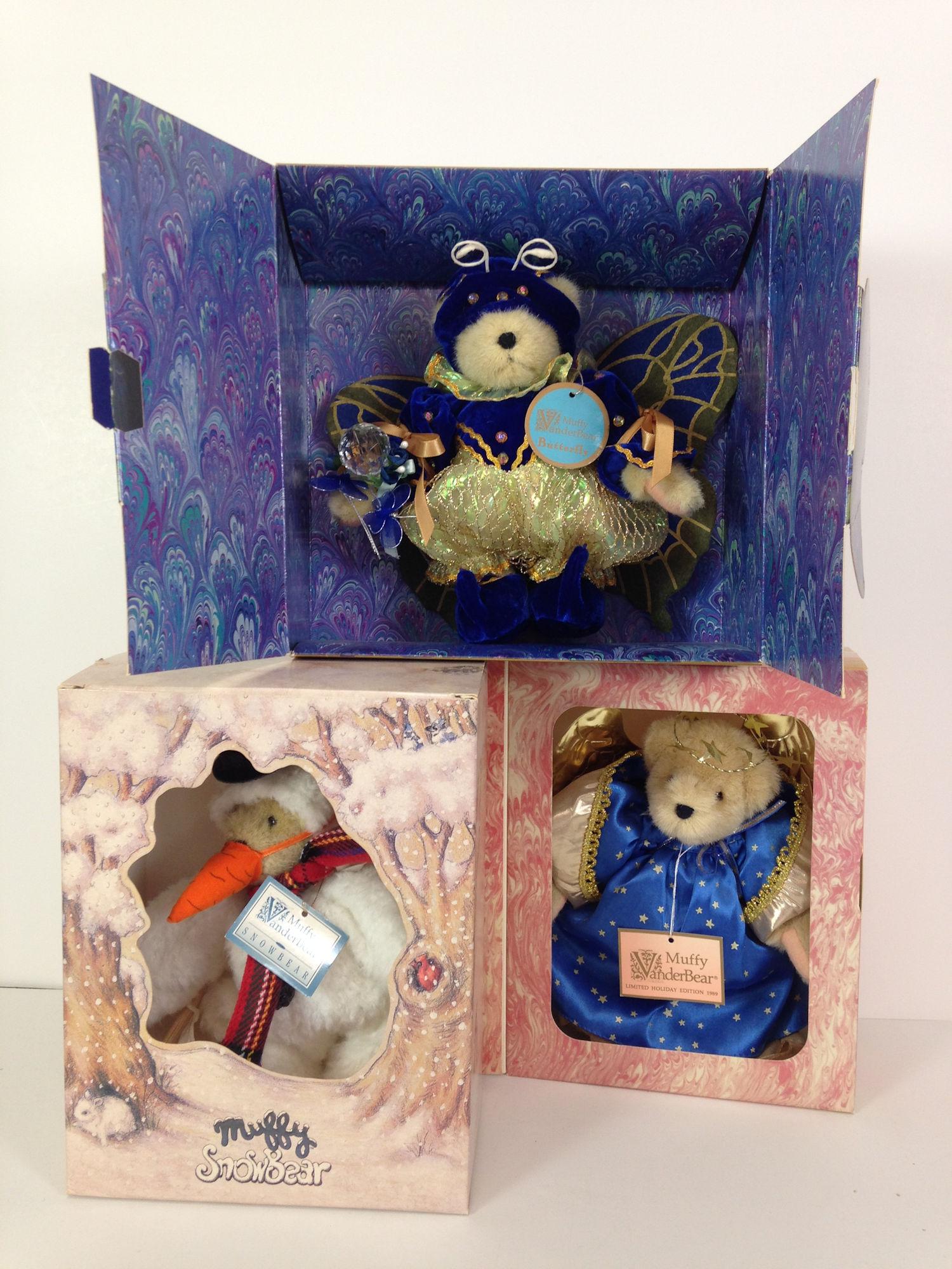 LOT (3) LIMITED EDITION MUFFY VANDERBEARS. INCLUDES (1 of 2)