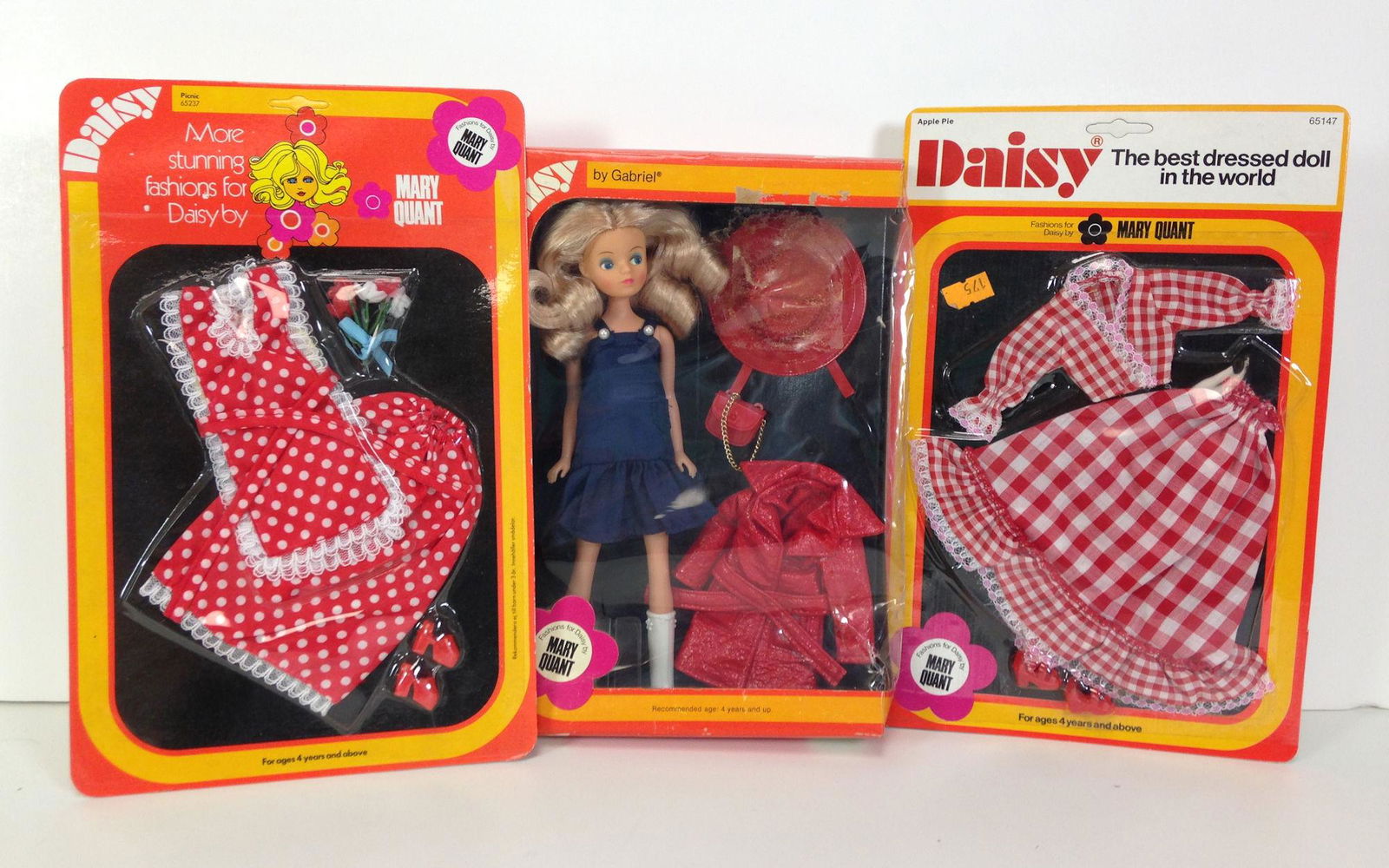 "DAISY" BY GABRIEL IN ORIGINAL PACKAGING. 9" DOLL WITH (1 of 2)