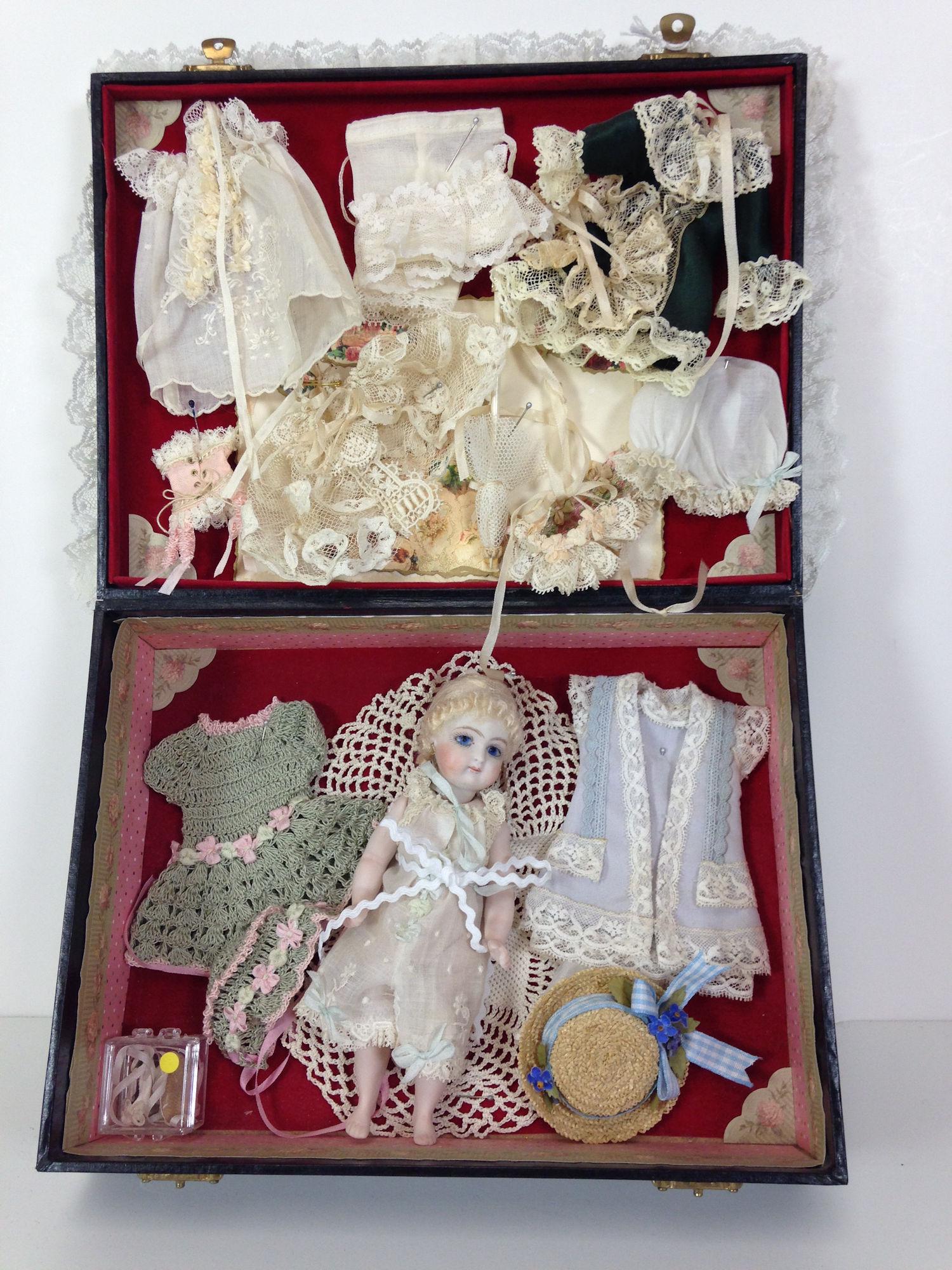 6" ALL BISQUE ARTIST DOLL BY KATHY HANSEN IN (1 of 2)