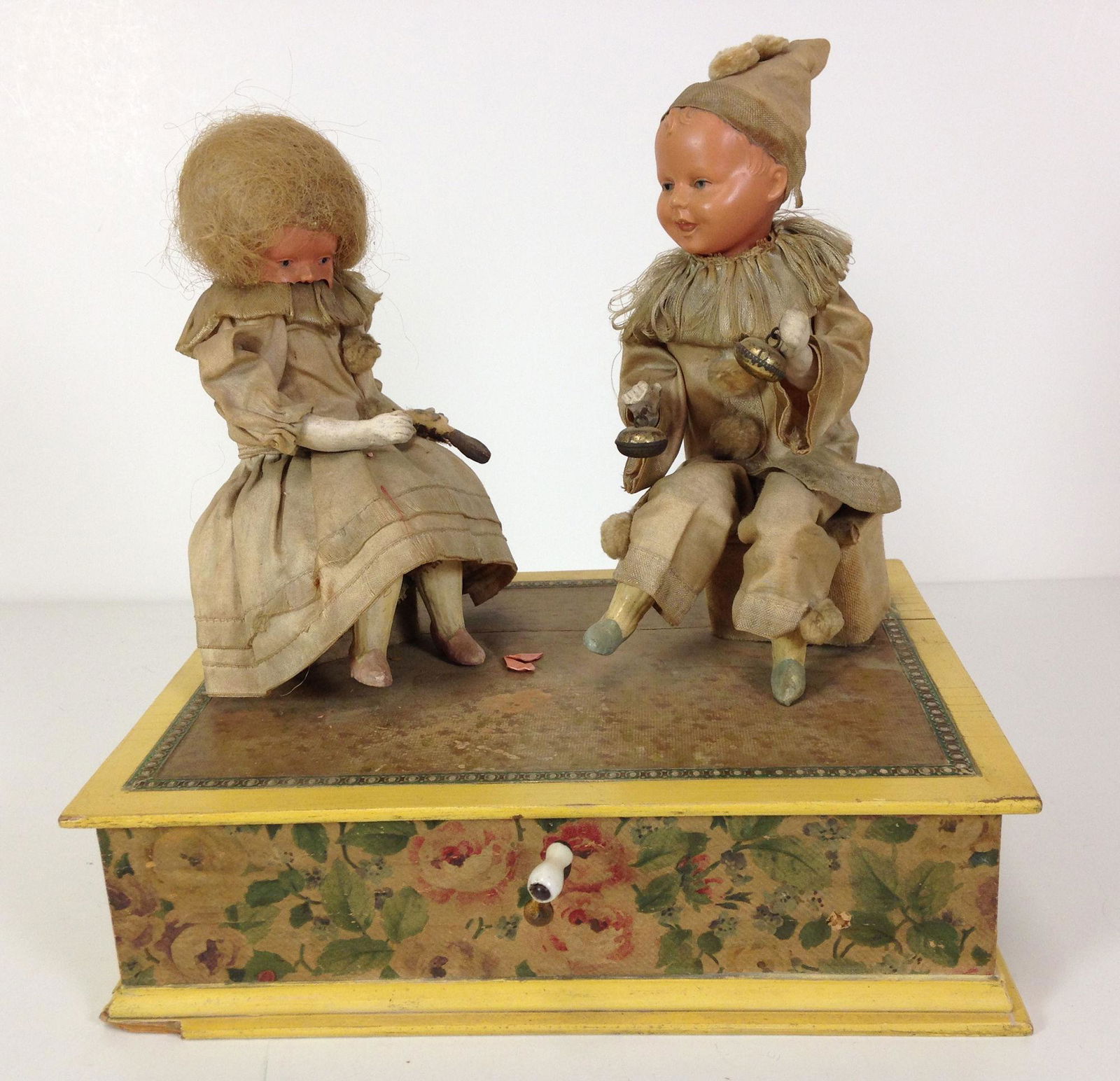 (2) ANTIQUE CELLULOID DOLLS WITH COMPOSITION BODIES (1 of 5)