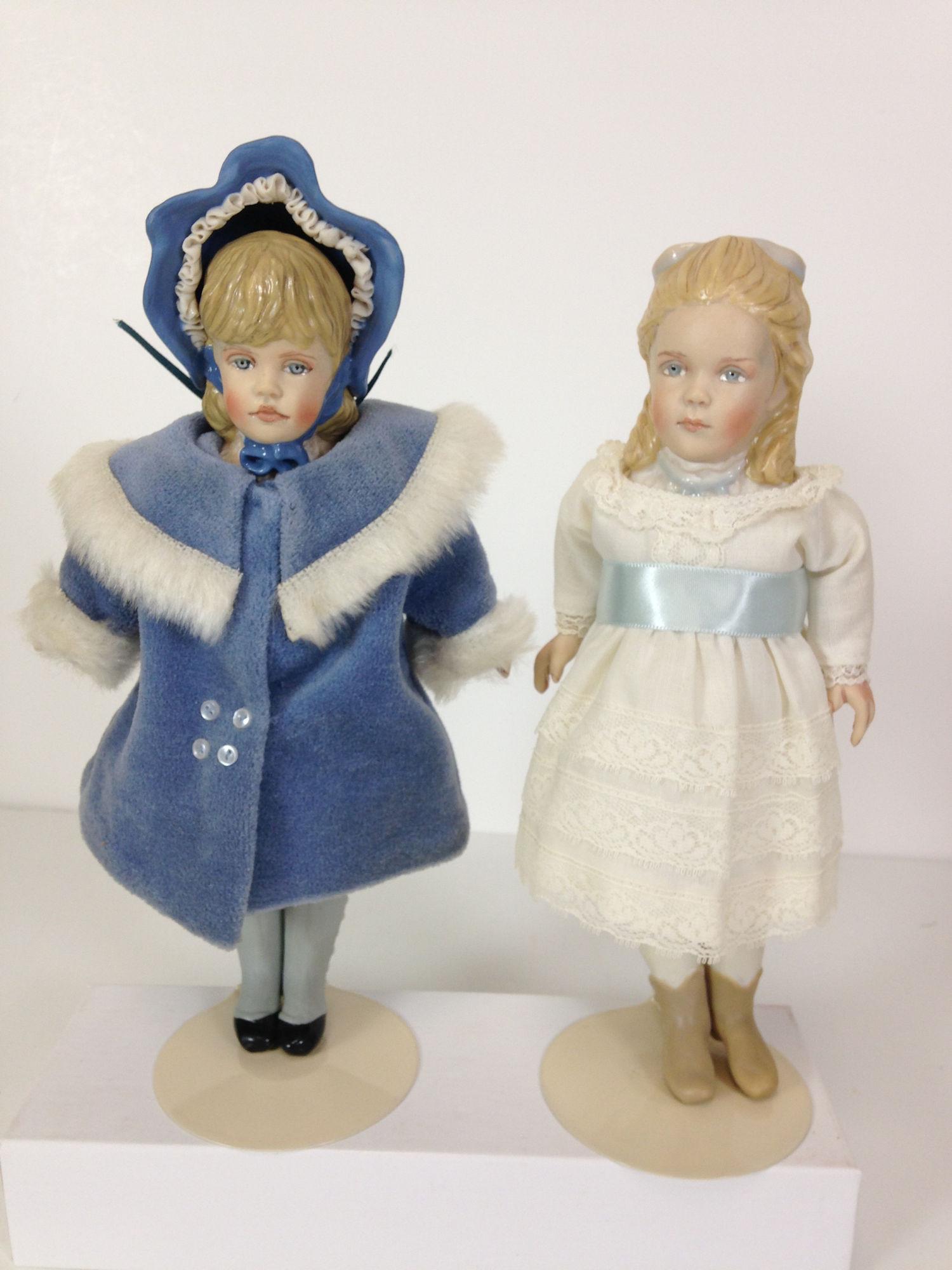 (2) KATHY REDMOND ARTIST CHILD PORTRAIT DOLLS MADE FOR (1 of 4)