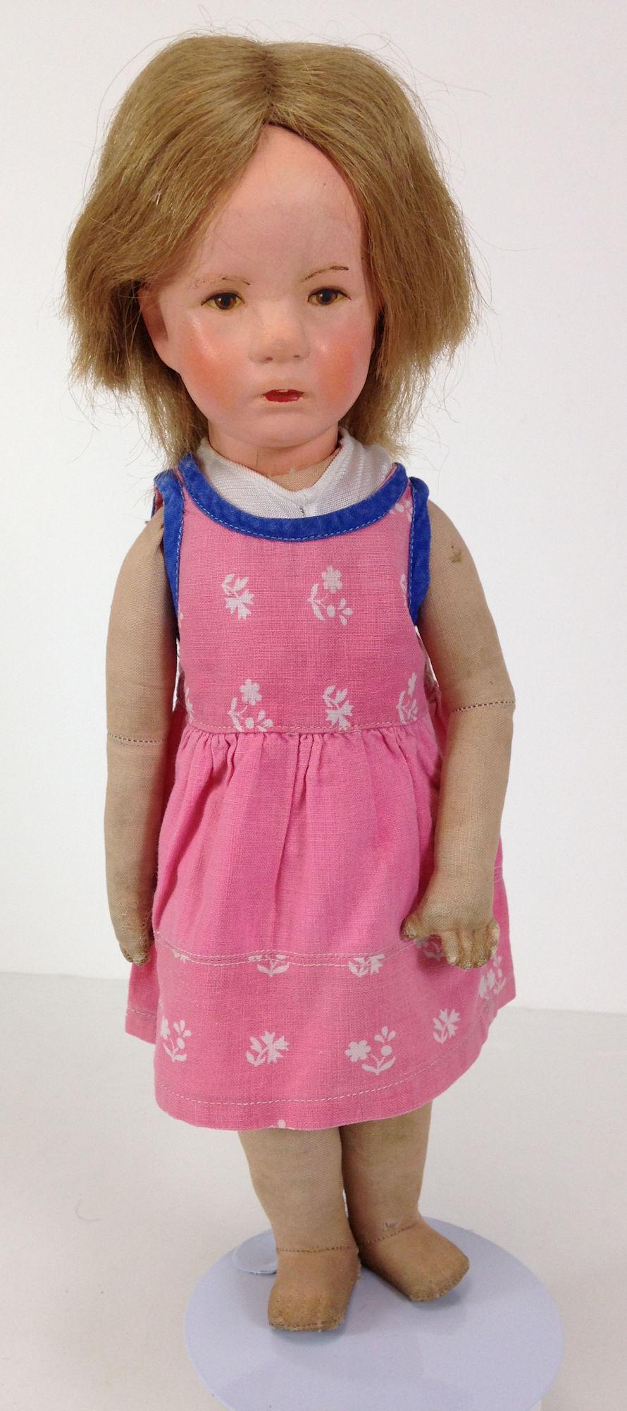 14" KATHE KRUSE "LITTLE GERMAN CHILD". MOLDED AND (1 of 8)