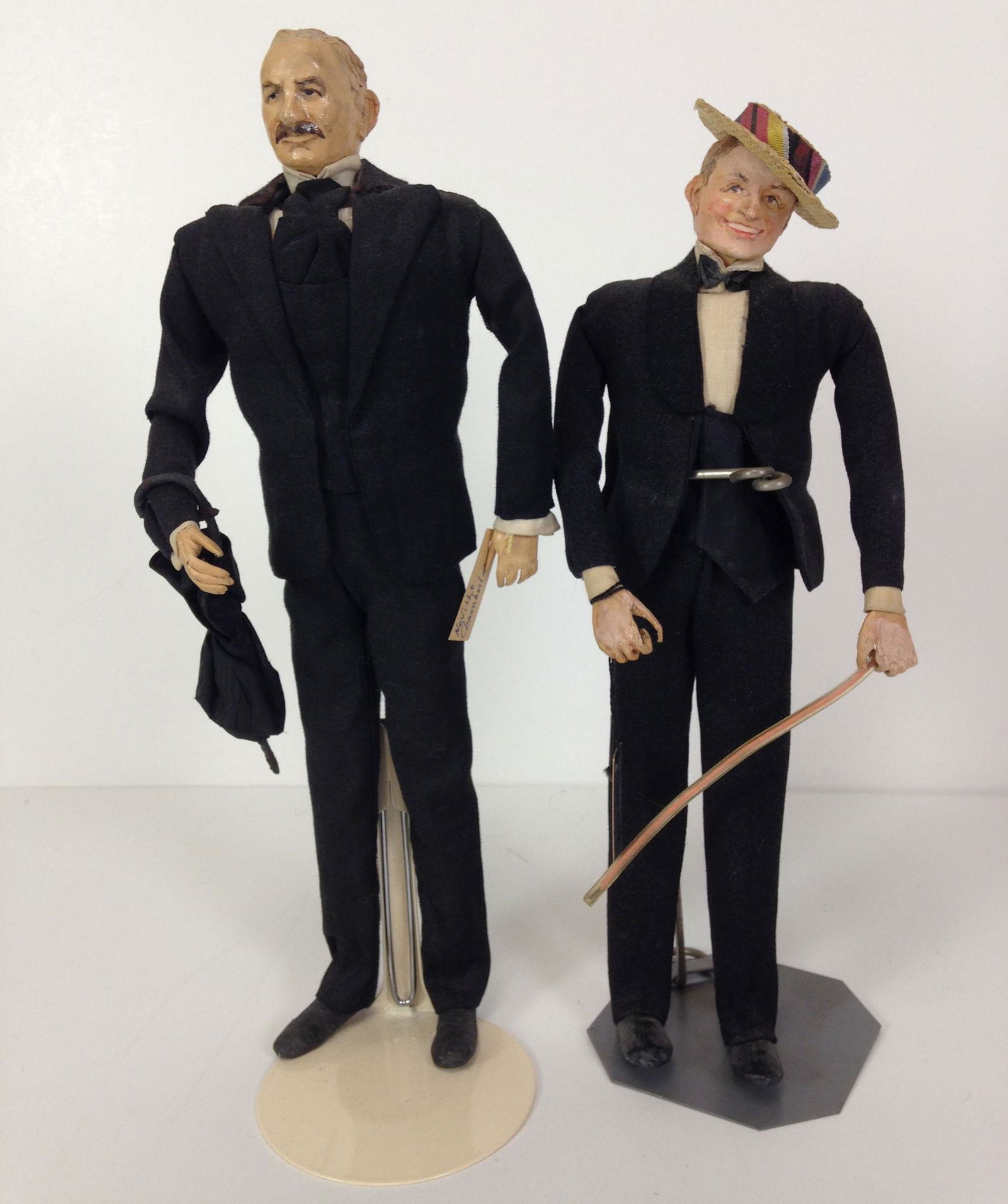 (2) RAVCA PAPIER MÃ‚CHÃ‰ FAMOUS CHARACTER DOLLS (1 of 2)