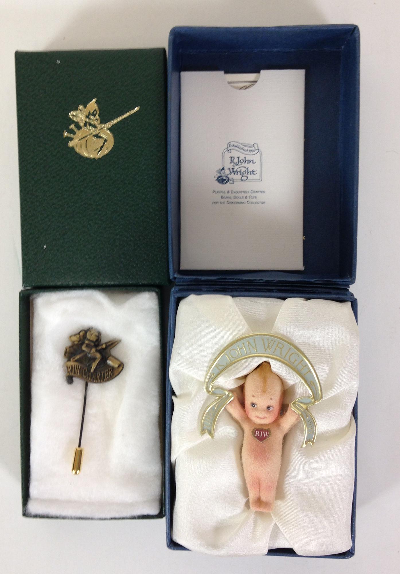 (2) R. JOHN WRIGHT ITEMS IN ORIGINAL BOXES INCLUDING (1 of 1)