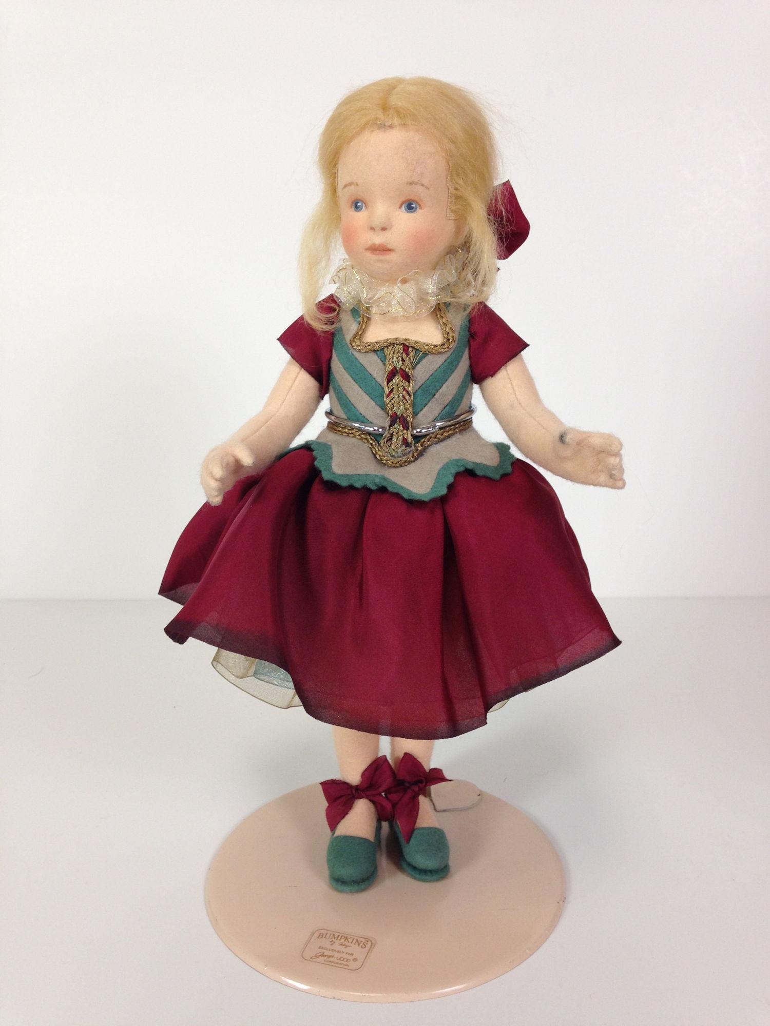 12" R. JOHN WRIGHT "MUSETTE" SOUVENIR DOLL MADE FOR THE (1 of 3)