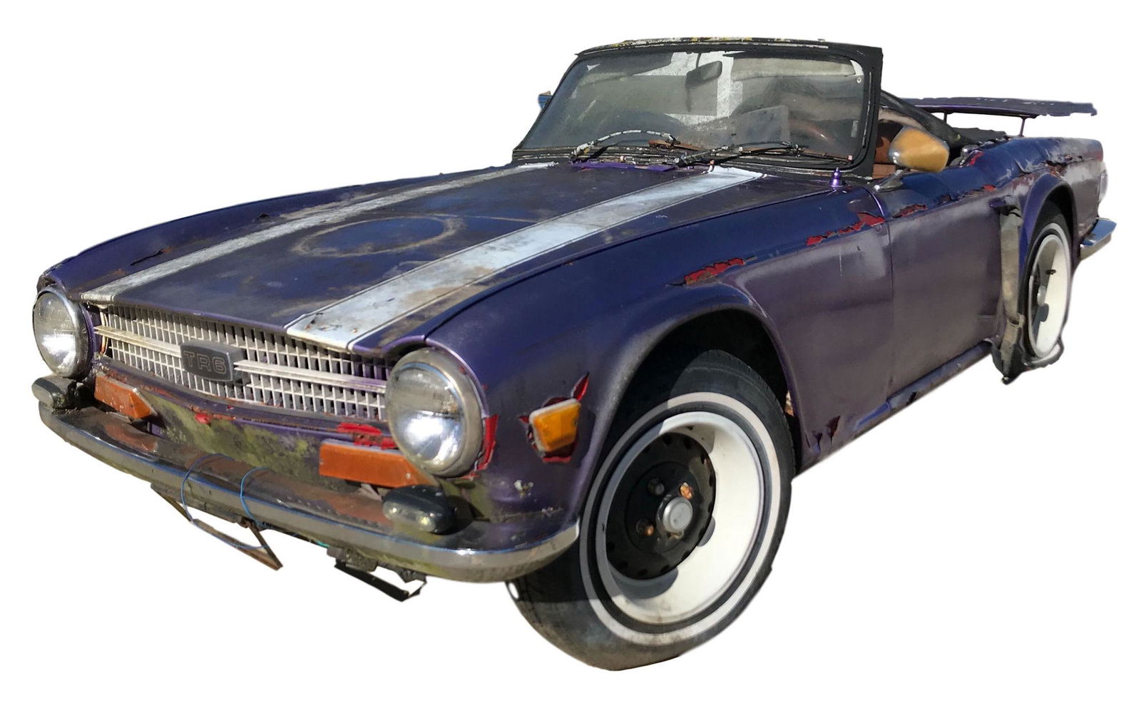 1972 TRIUMPH MODEL TR6 2-DOOR 52,000 NON-ACTUAL MILES. (1 of 5)