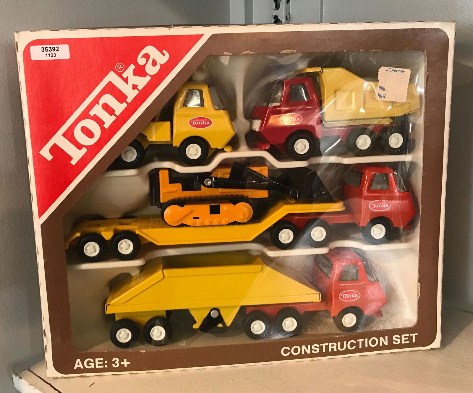 TONKA 5PC CONSTRUCTION SET NO. 822 MINT IN BOX (1 of 1)