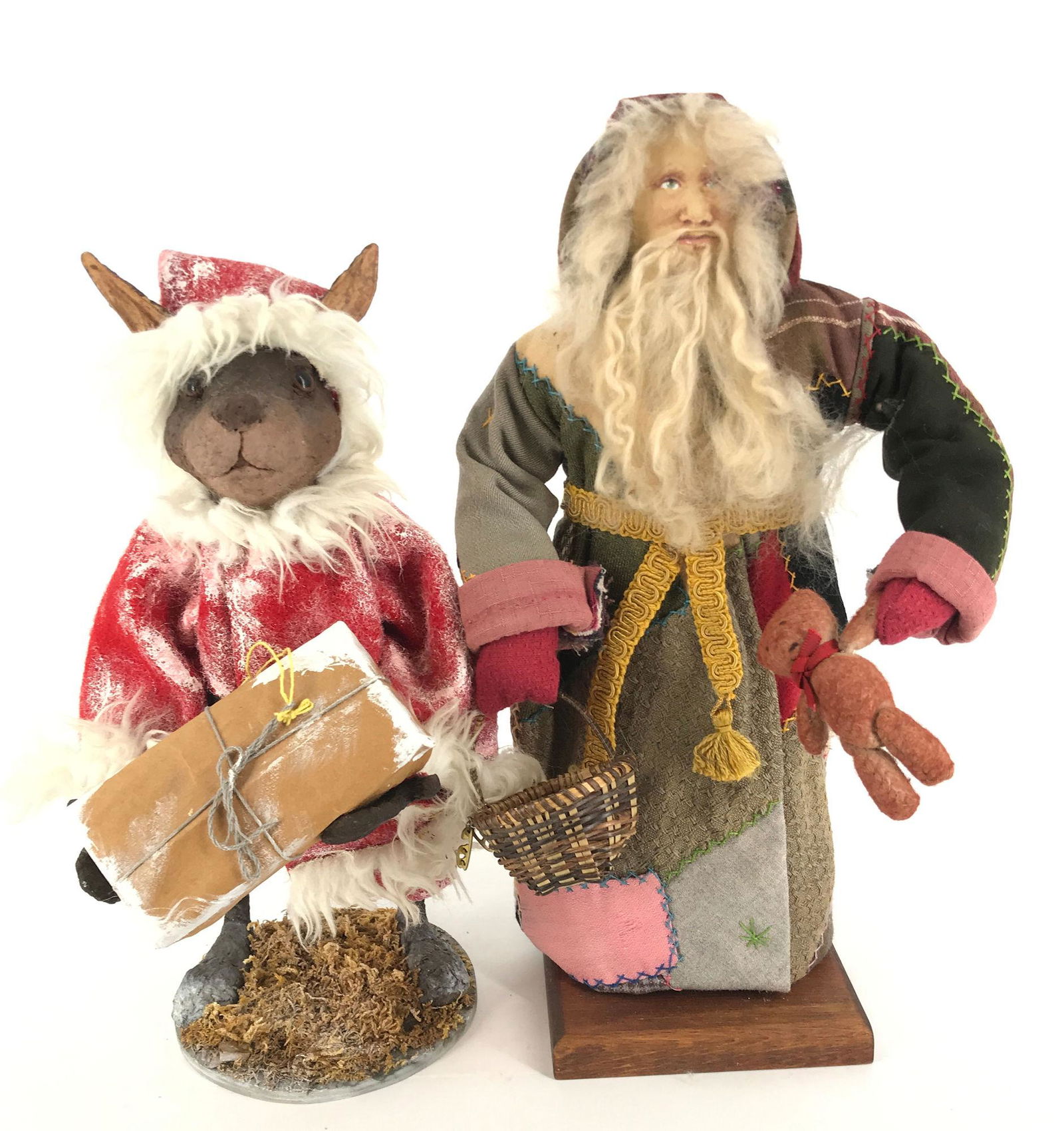 BOX LOT INCLUDING PAPER MACHÃ‰ SANTA BUNNY (CANDY (1 of 1)