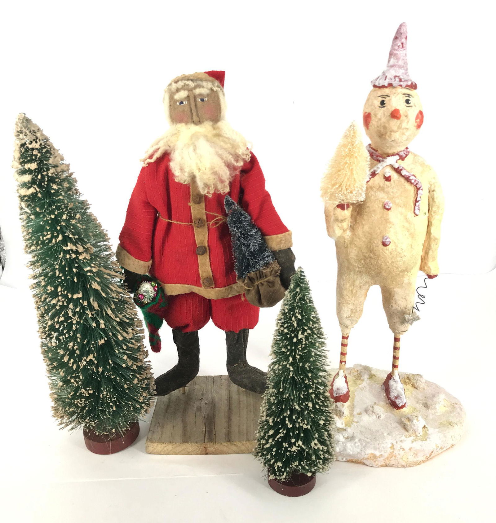 BOX LOT CHRISTMAS INCLUDING AN ARTIST-MADE (1 of 1)