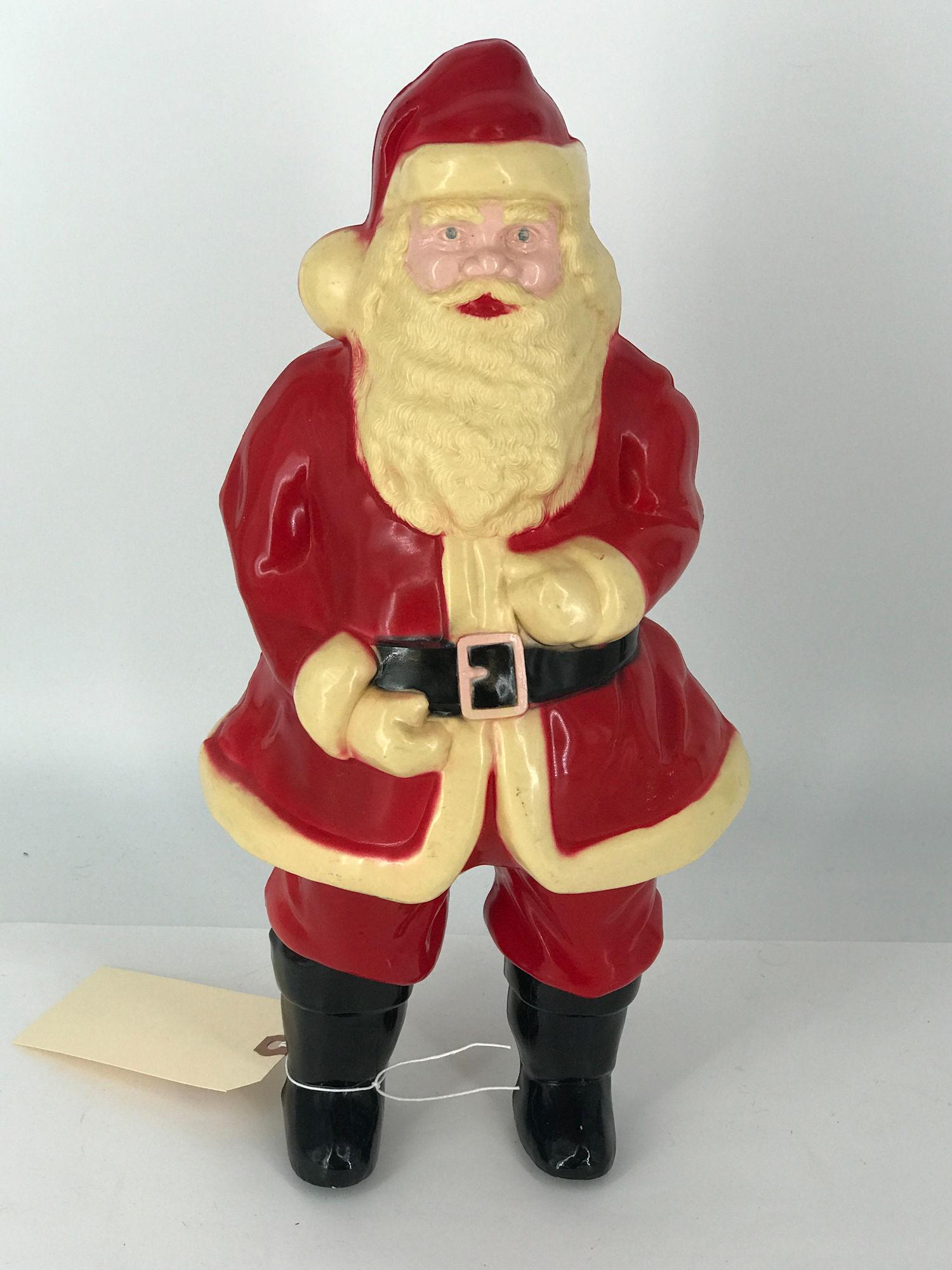 16" MID-CENTURY BLOW MOLD SANTA (1 of 1)