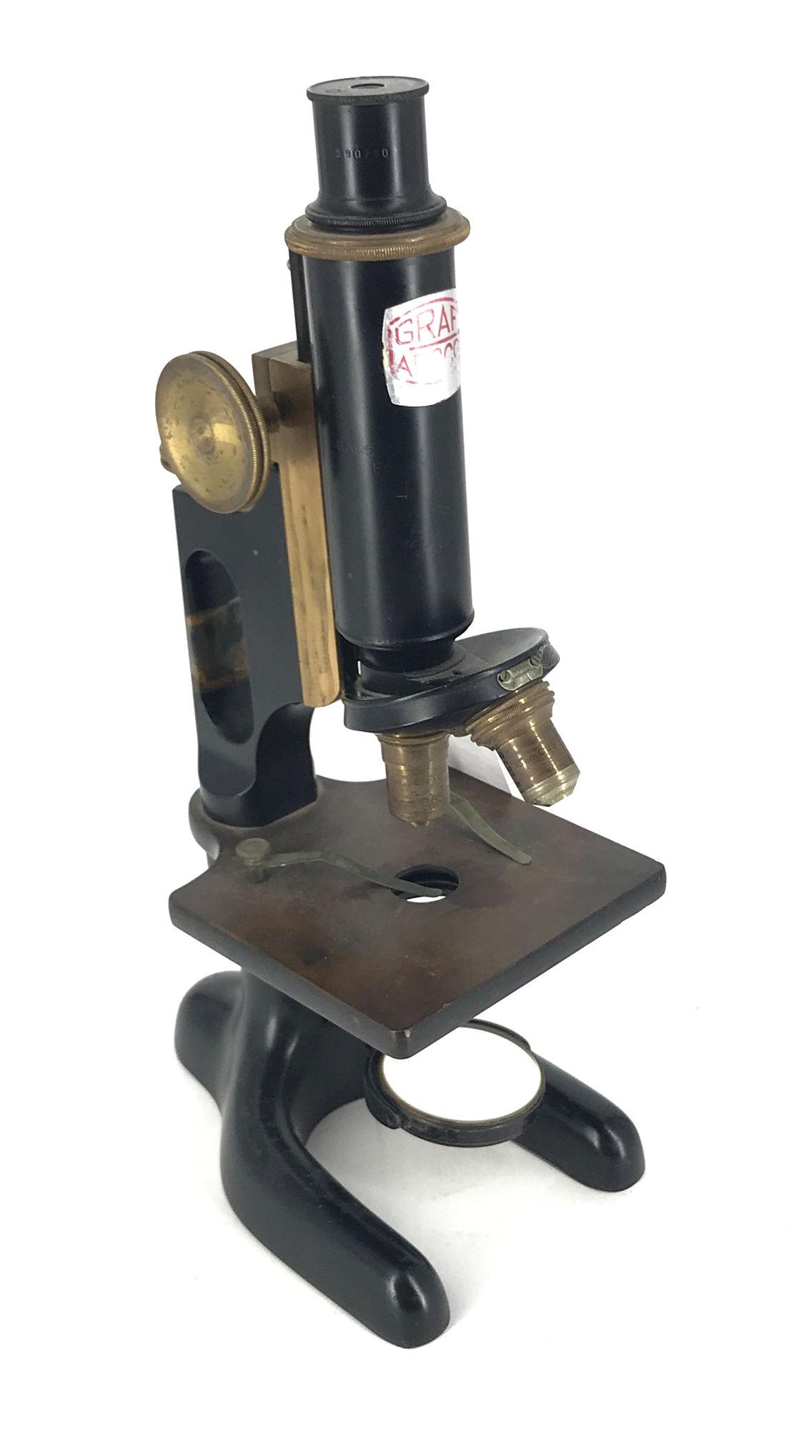 GRAF APSCO VINTAGE LAB MICROSCOPE WITH MIRROR, NO (1 of 1)