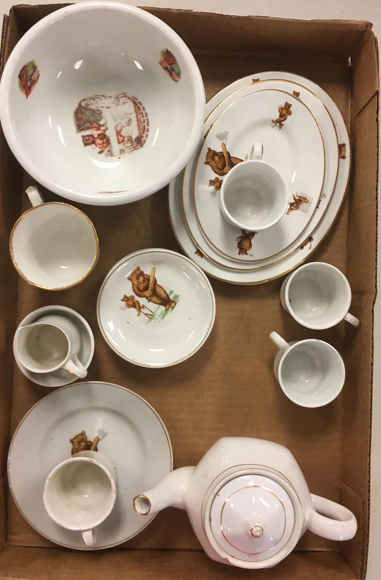 BOX LOT ROOSEVELT  BEAR CHINA (1 of 5)