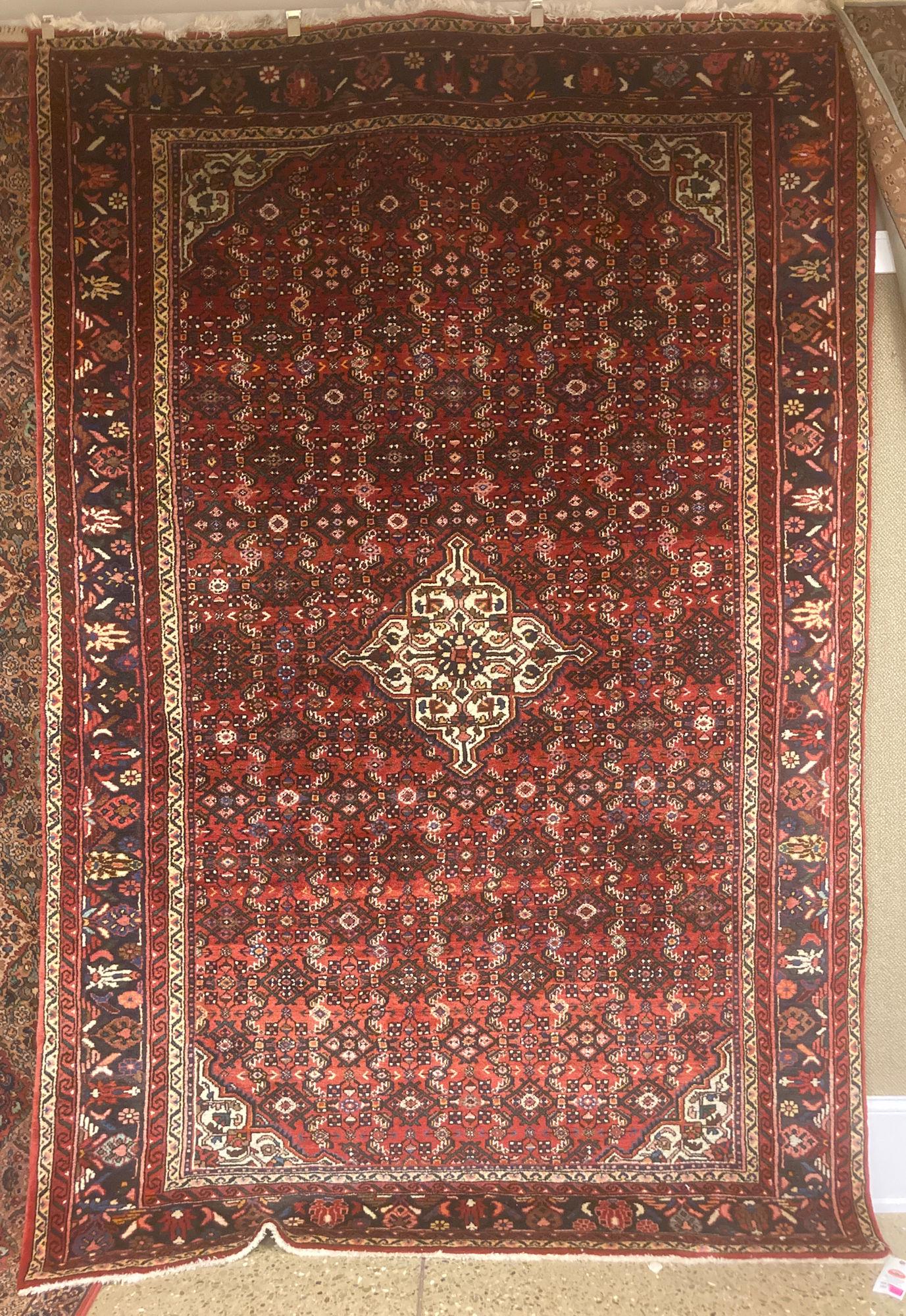 ORIENTAL RUG, PERSIAN TABRIZ, 7' X 11'9" (1 of 5)