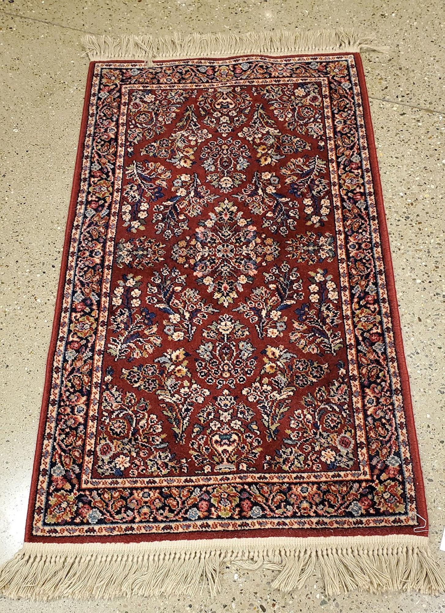 ORIENTAL RUG KARASTAN SAROUK 2.11X5.1 (1 of 4)