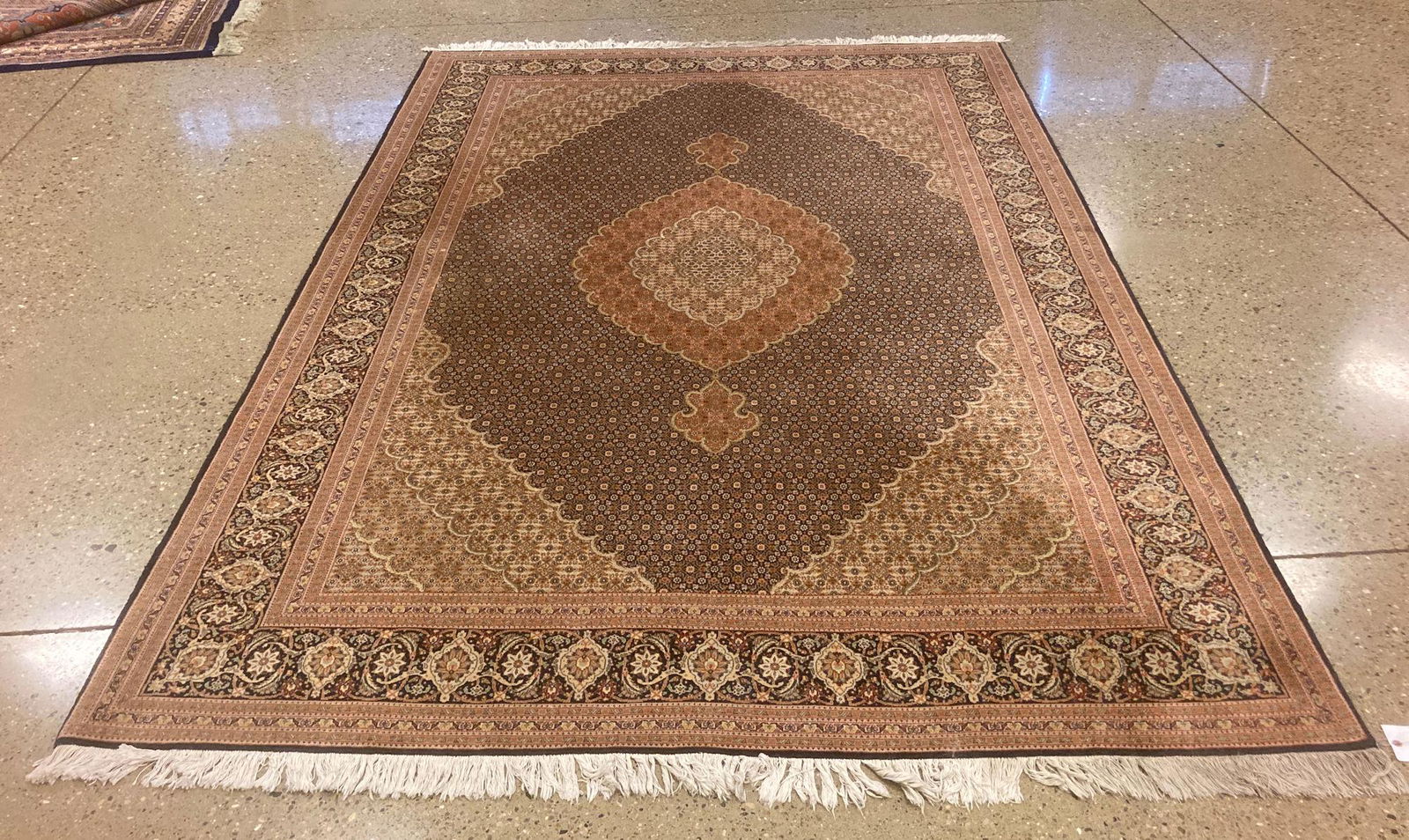 ORIENTAL RUG, PERSIAN BIJAR, 6'9" X 9'11" (1 of 6)