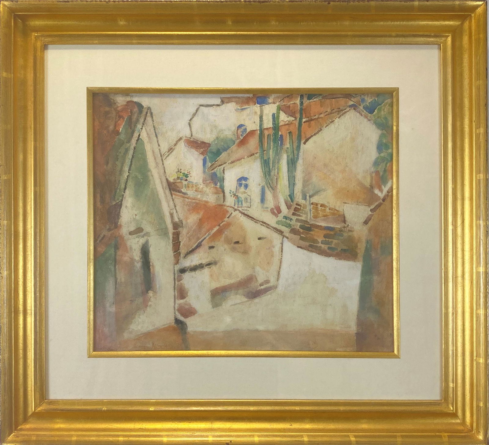 ALICE SCHILLE, 20THc, HOUSES, WATERCOLOR (1 of 9)