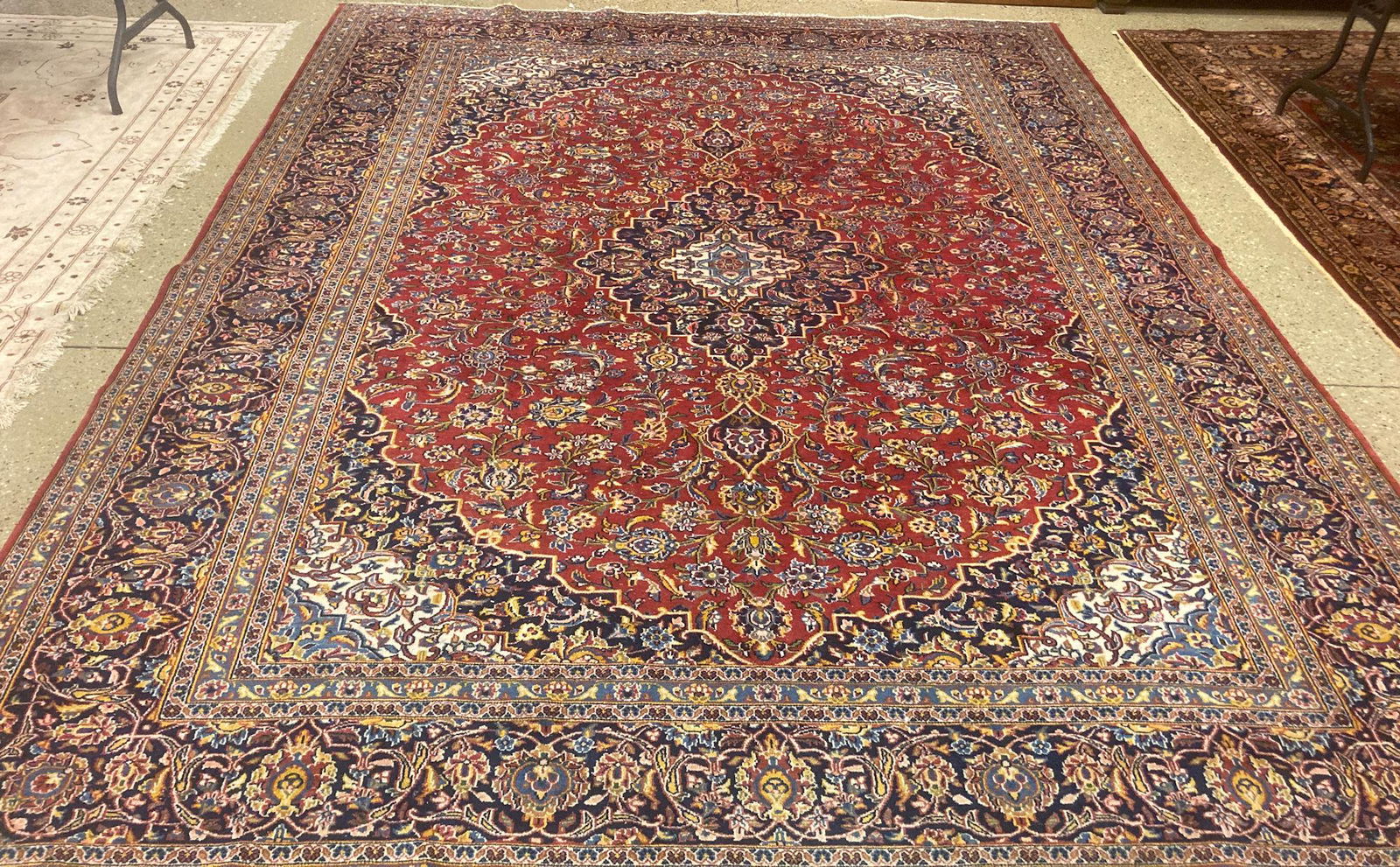 ORIENTAL RUG, PERSIAN SAROUK 9'11" X 12'8" (1 of 6)