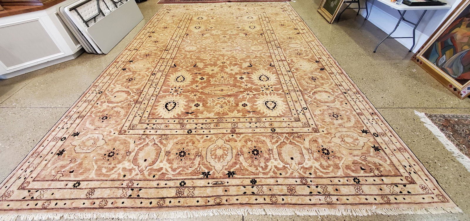 ORIENTAL RUG PERSIAN 12X17.9 (1 of 6)