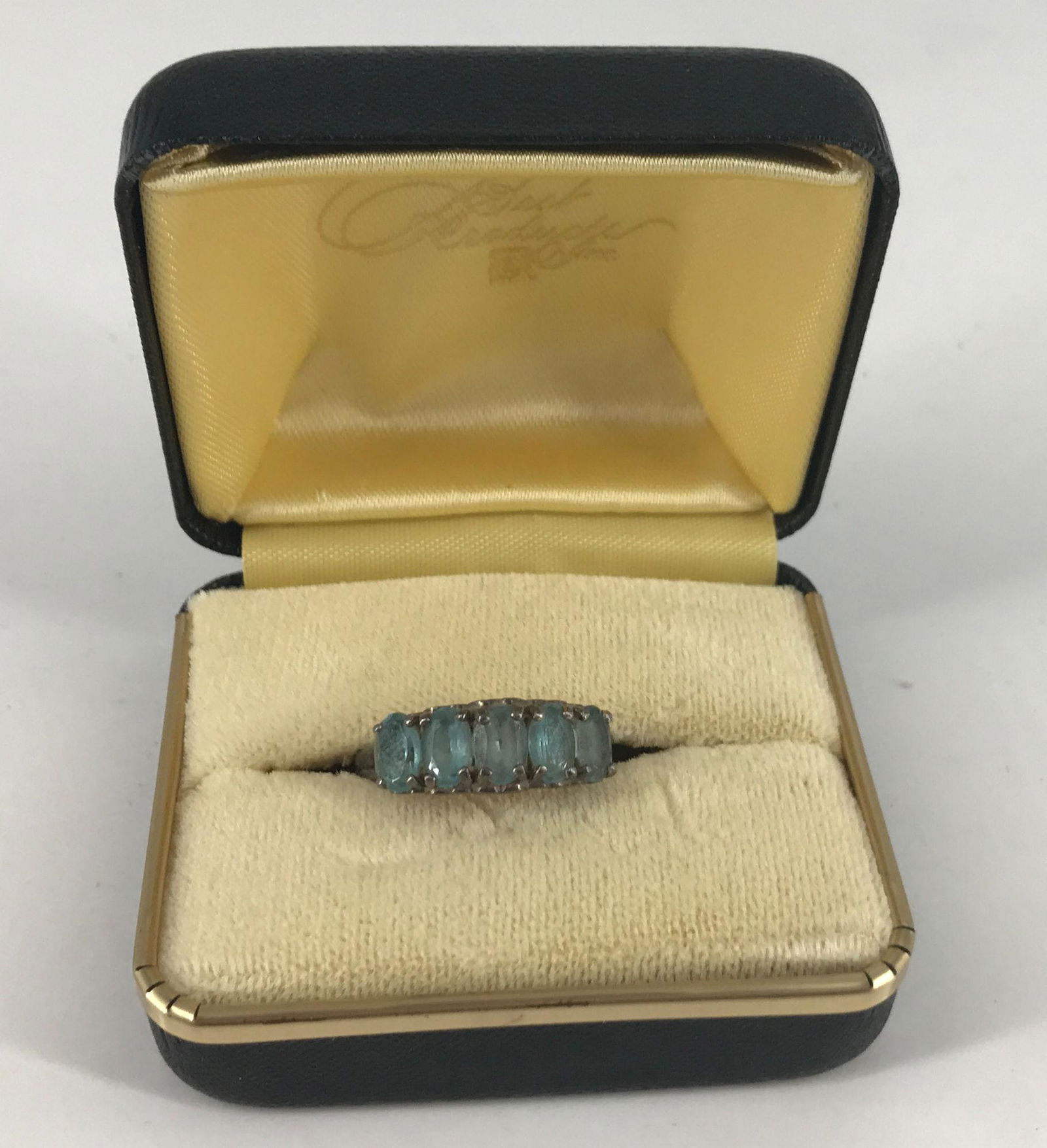 SILVER AND GEMSTONE RING (1 of 3)