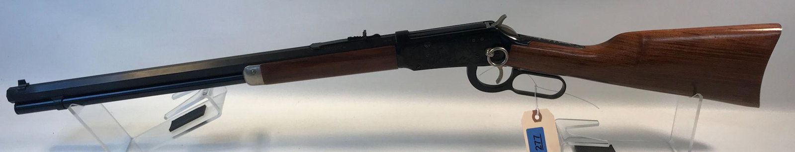 WINCHESTER MODEL 94 .30-30 CALIBER LEVER RIFLE SN:: WINCHESTER MODEL 94 .30-30 CALIBER LEVER RIFLE SN: WC68579. BUFFALO BILL COMMERATIVE. BY BIDDING ON THIS LOT BUYER ACCEPTS RESPONSIBILTY OF KNOWLEDGE OF STATE AND FEDERAL LAWS FOR RECEIVING THIS ITEM.