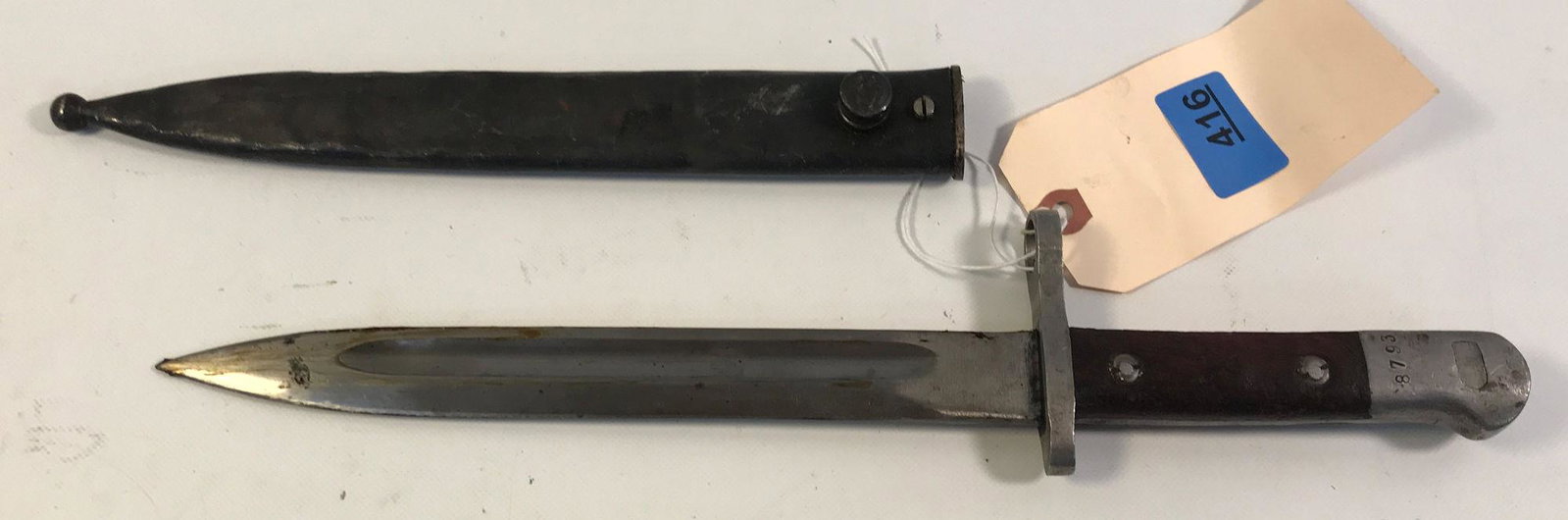 BAYONET NO.8793 WITH SCABBARD: BAYONET NO.8793 WITH SCABBARD