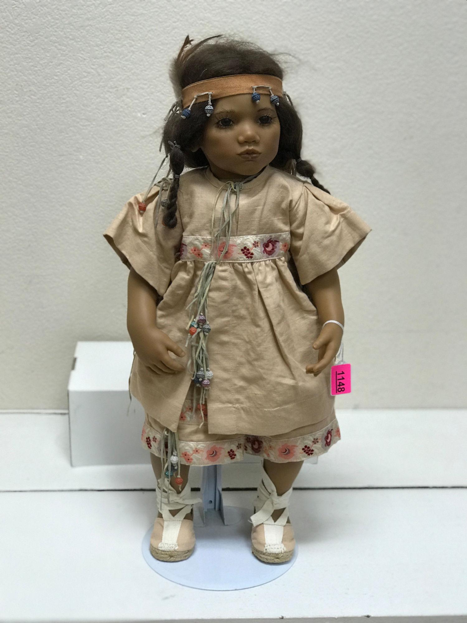 ANNETTE HIMSTEDT INDIAN DOLL. ALL ITEMS SOLD AS IS. (1 of 1)