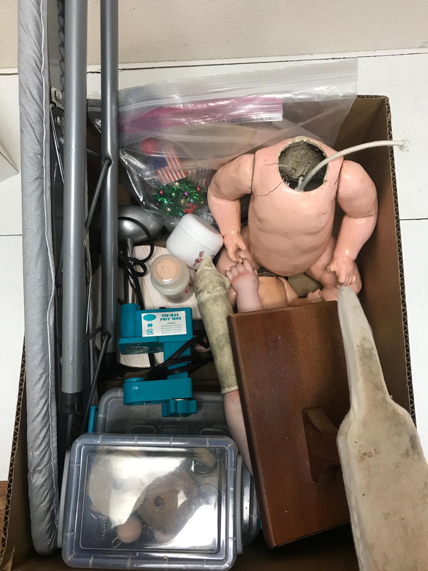 LOT MISCELLANEOUS DOLLS PARTS AND REPAIR ITEMS. ALL (1 of 1)