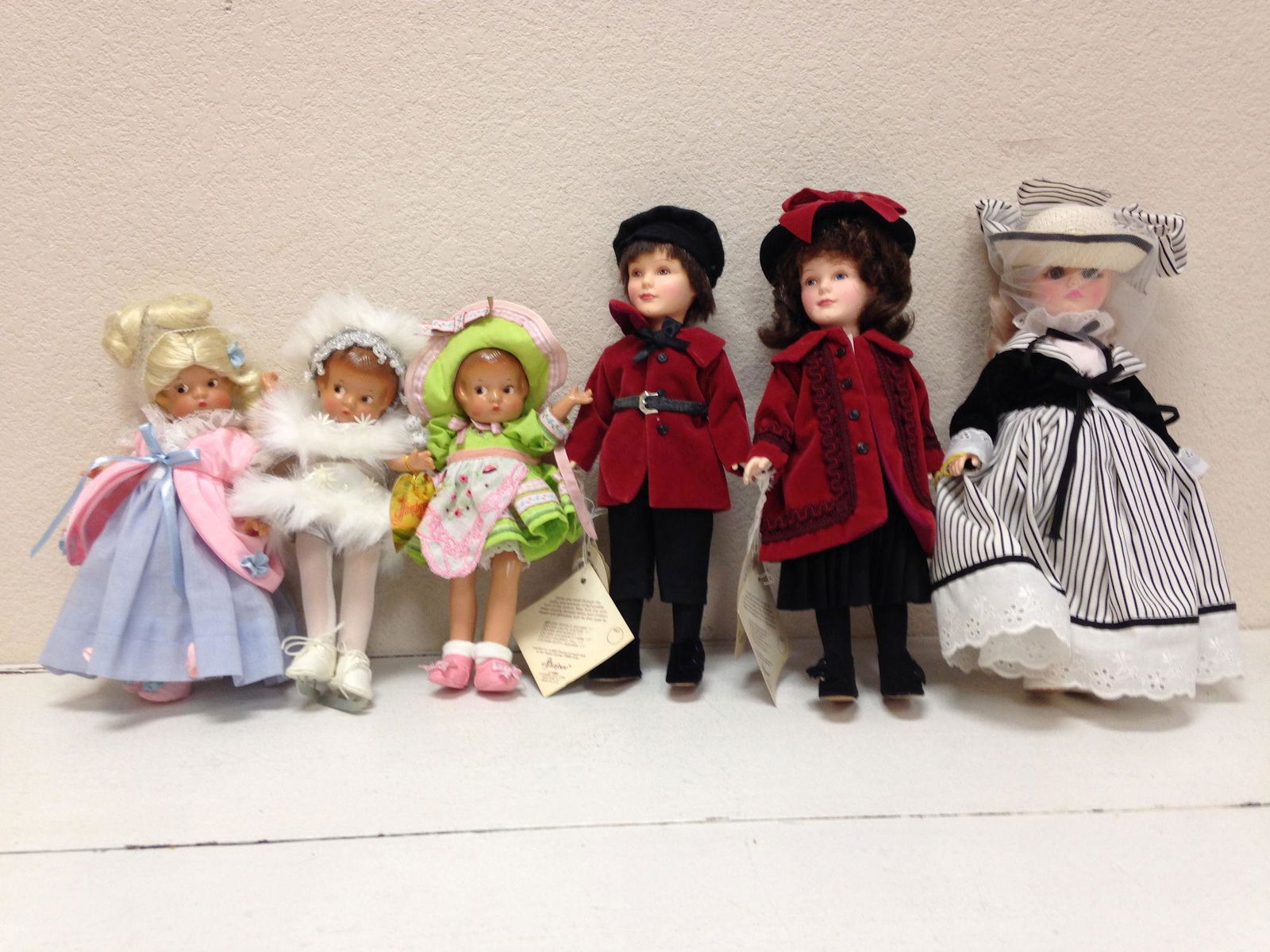 LOT (6) BOXED EFFANBEE DOLLS. ALL ITEMS SOLD AS IS. (1 of 1)