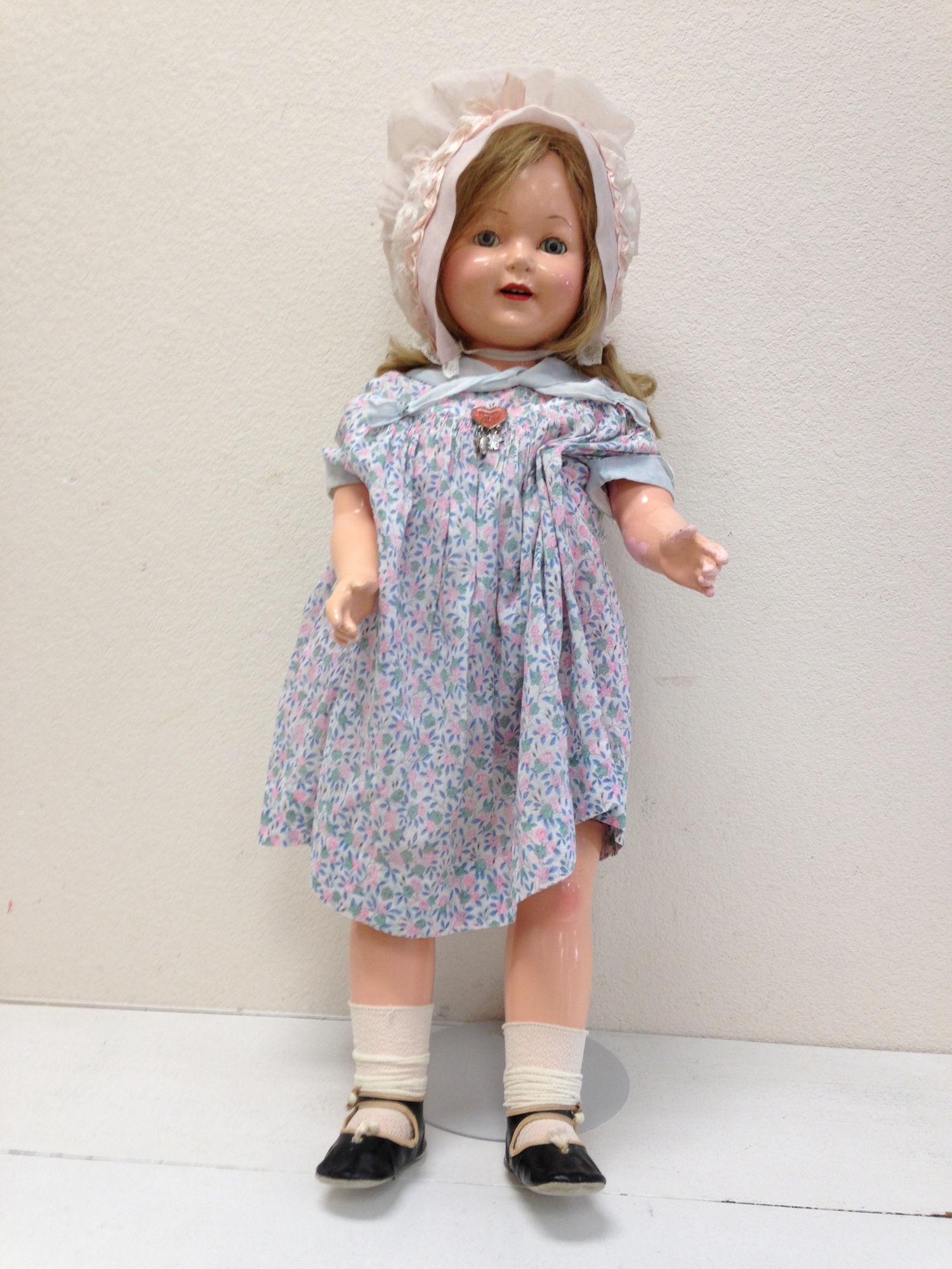 30â€ EFFANBEE COMPOSITION SHOULDER HEAD DOLL. ALL (1 of 1)