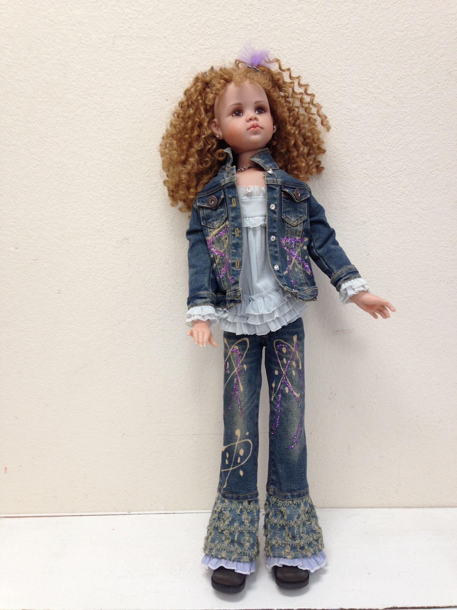 29â€ JAN MCLEAN VINYL DOLL. ALL ITEMS SOLD AS IS. (1 of 1)