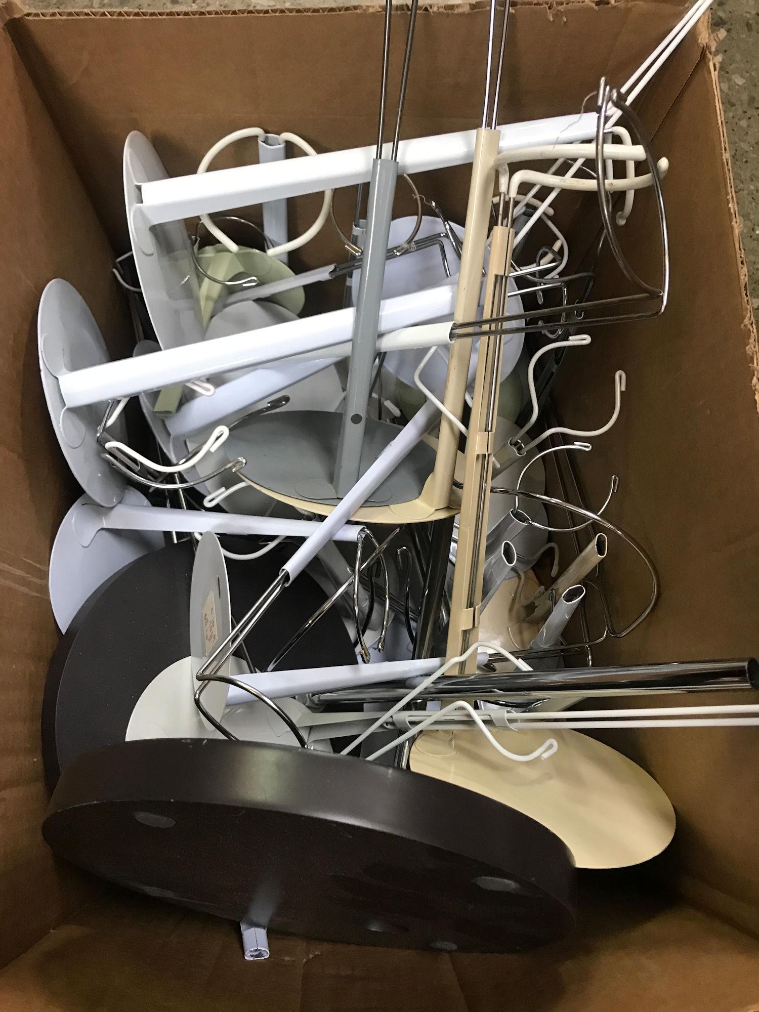 LOT MISC. DOLL STANDS. ALL ITEMS ARE SOLD AS IS. (1 of 1)