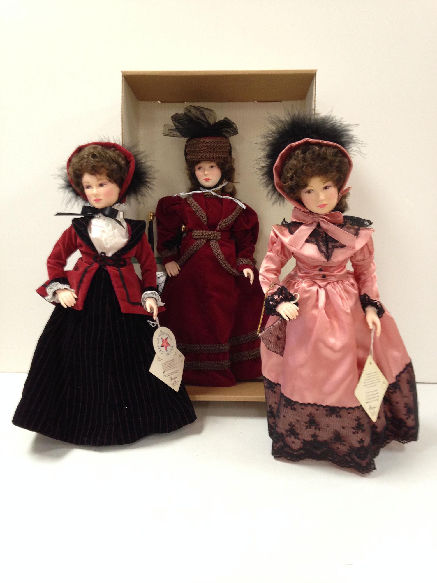 3 BOXED EFFANBEE DOLLS. ALL ITEMS ARE SOLD AS IS. (1 of 1)